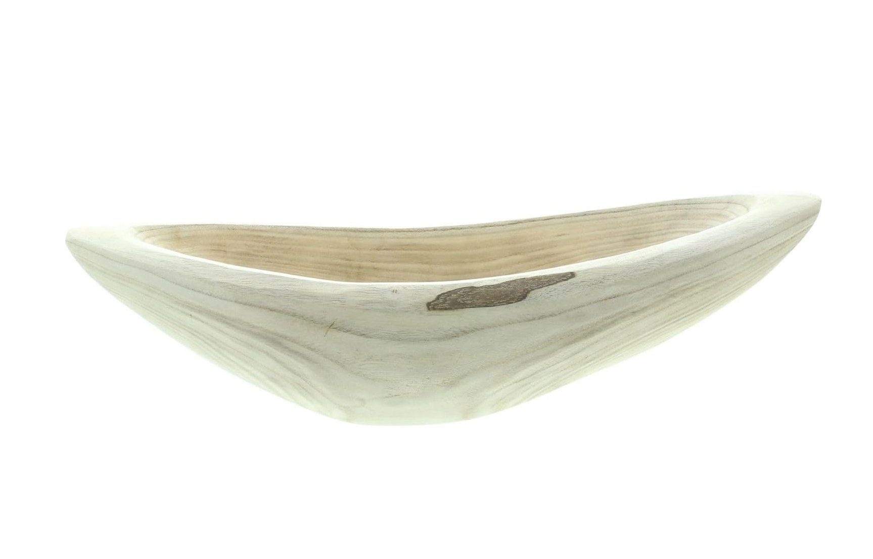 Dekoschale "Wood" in verschiedenen Formen und Größen, Schale aus massivem Holz