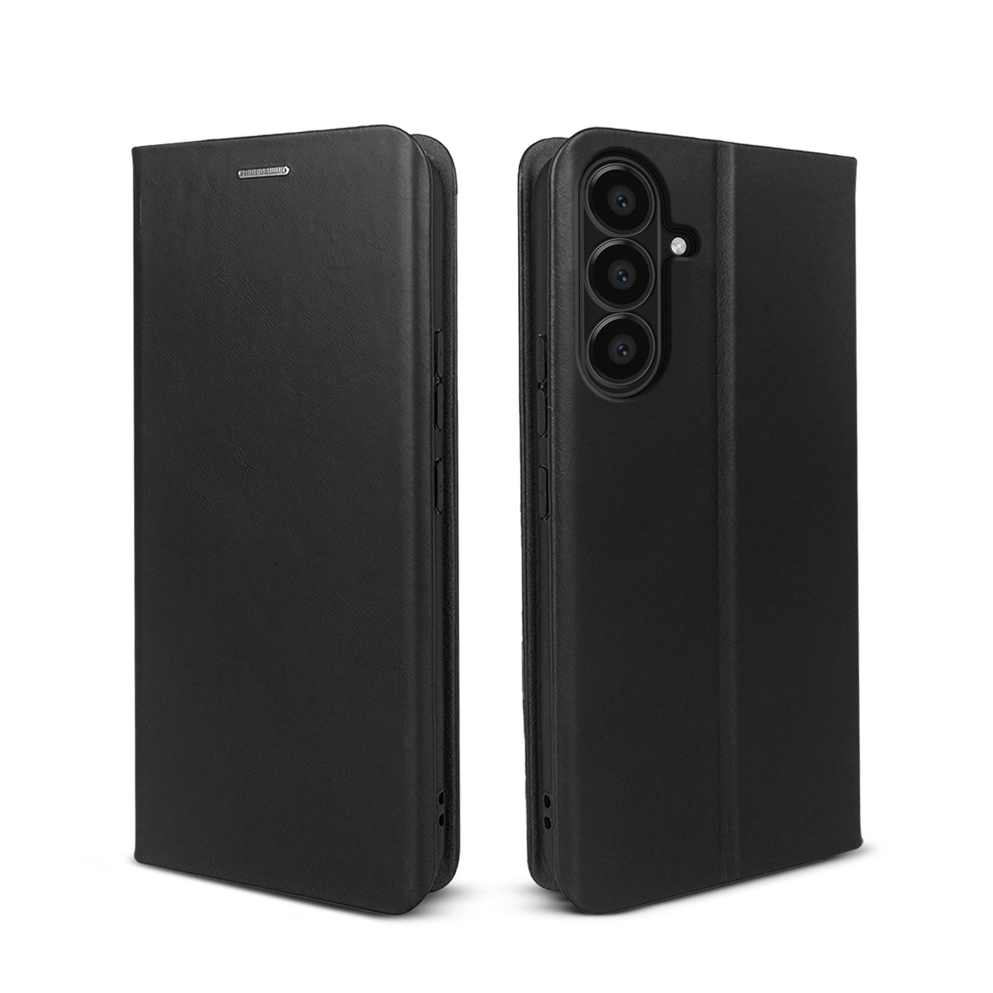 Tec-Expert Handyhülle Echtleder Hülle für Samsung Galaxy A17 6.7 Zoll, 6.7", Cover Klapphülle Case mit Kartenfach RFID Schutz aufstellbar