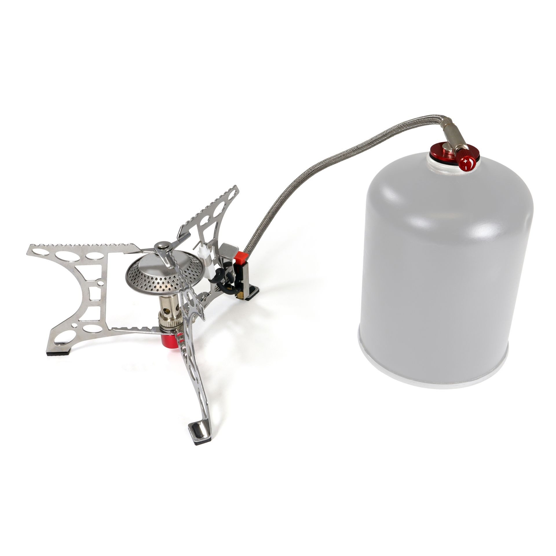 Origin Outdoors Gaskocher Robuster Camping-Gaskocher mit Piezozündung – Origin Outdoors Steady, (1-St)