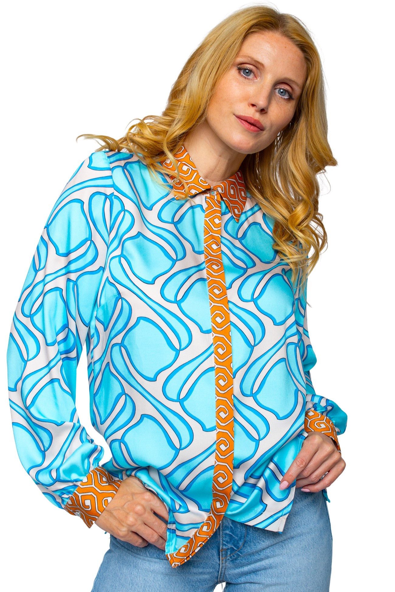 Emily Van Den Bergh Schlupfbluse Damenbluse 8484-796 günstig online kaufen