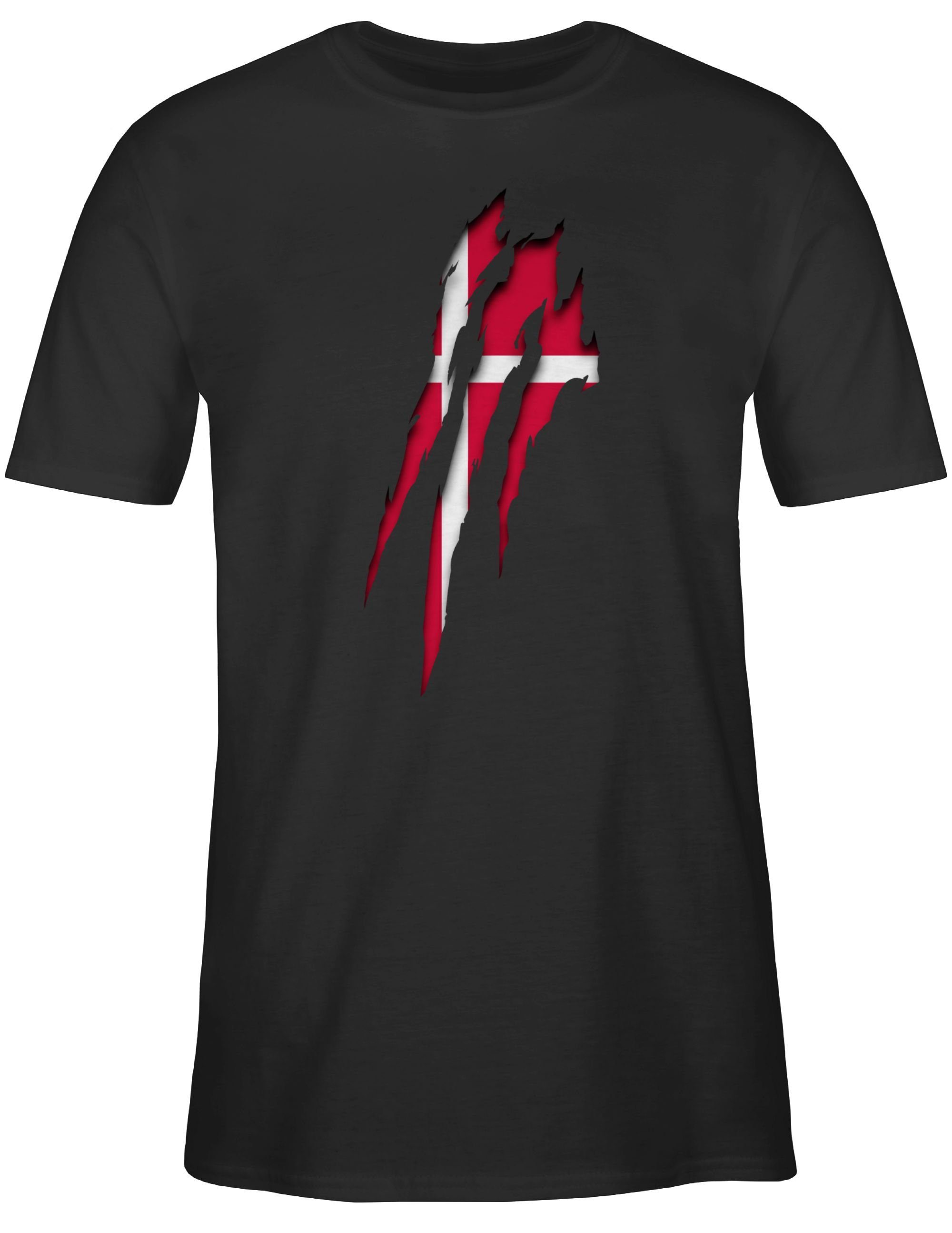 T-Shirt Dänemark Krallenspuren