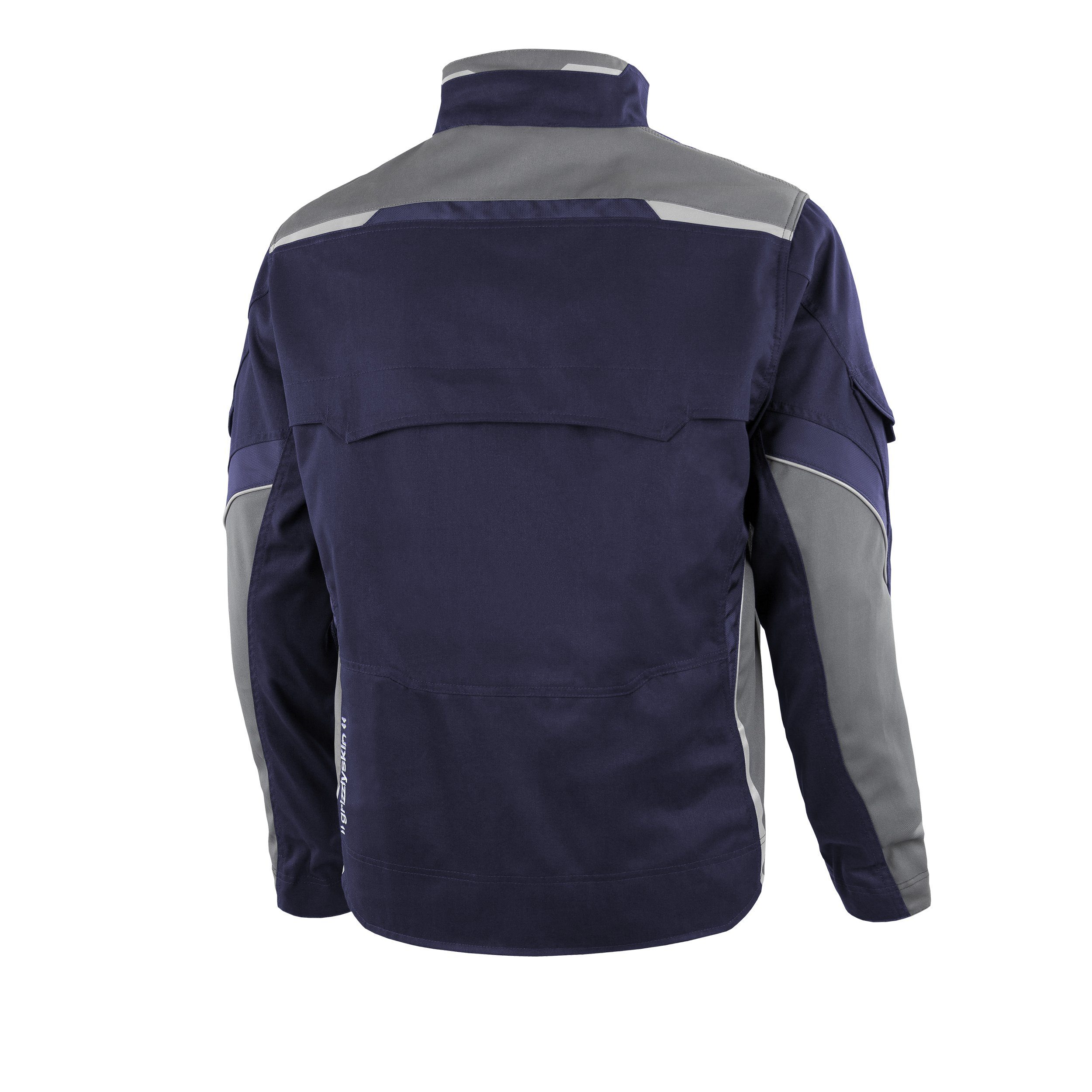 QUALITEX HIGH IRON Bundjacke Arbeitsjacke - Werkstattjacke moderne funktionale marine/grau QUALITY WORKWEAR