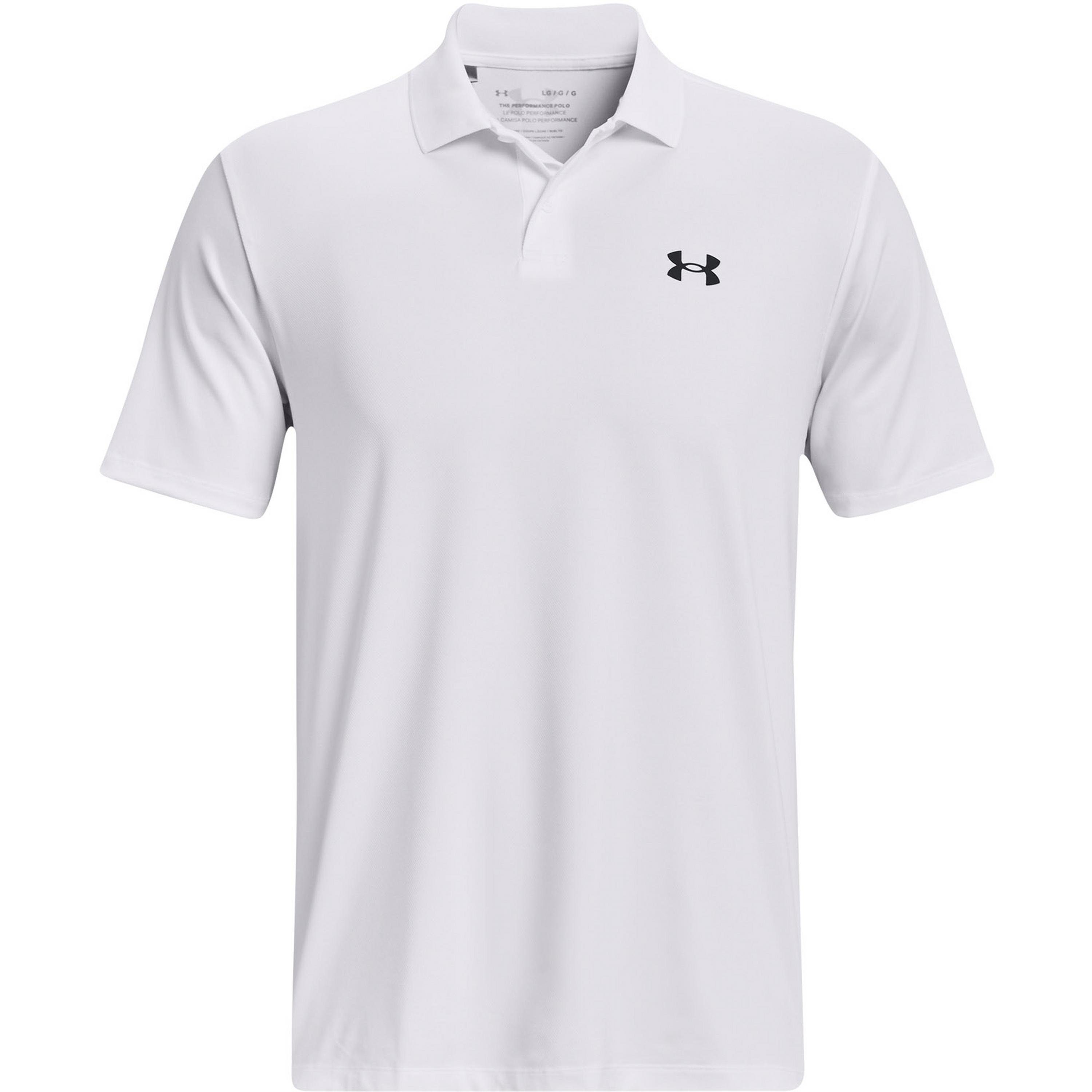Under Armour® Poloshirt Performance white-pitch gray 3.0