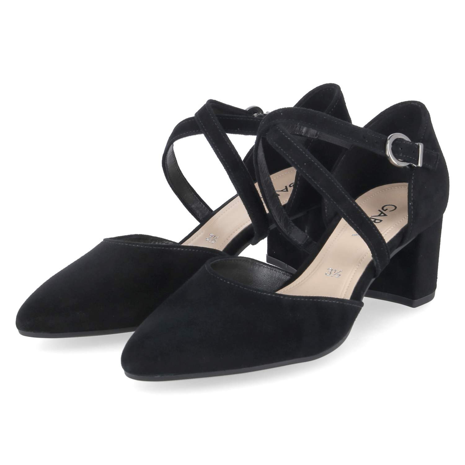 Gabor Gabor 81.343.17 Damen Rauleder schwarz Keilpumps