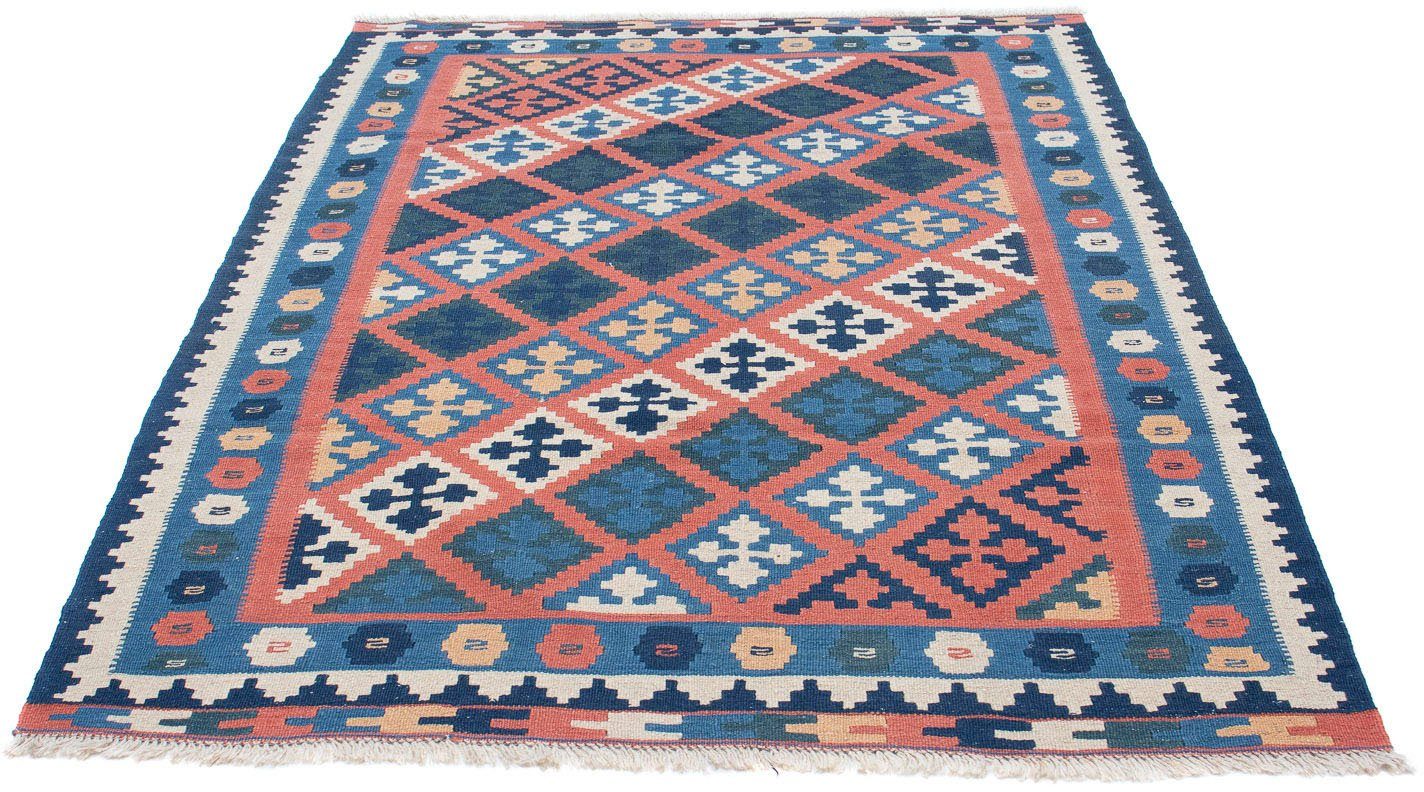 Wollteppich Hamadan Medaillon 129 x 84 cm, morgenland, rechteckig, Höhe: 10 mm, Handgeknüpft