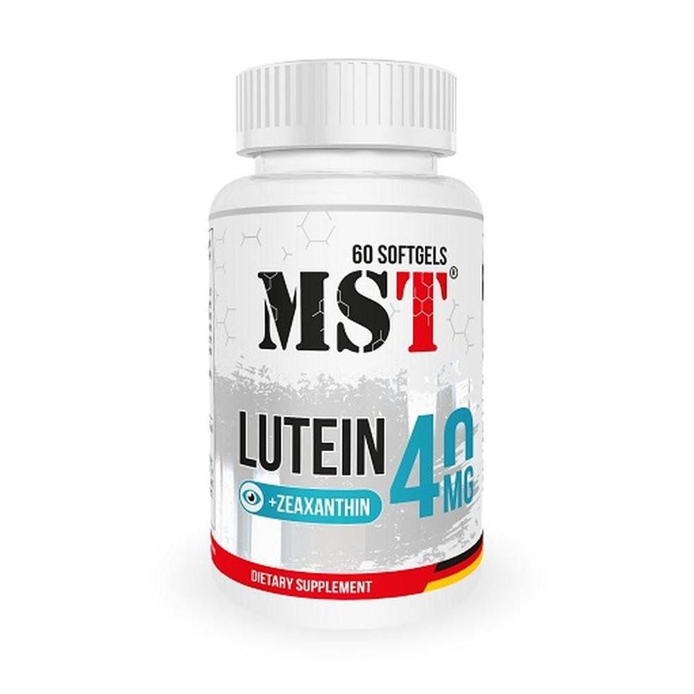 MST Nutrition MST - Lutein+Zeaxanthin 40mg - 60 Caps Kapseln, 60 St.