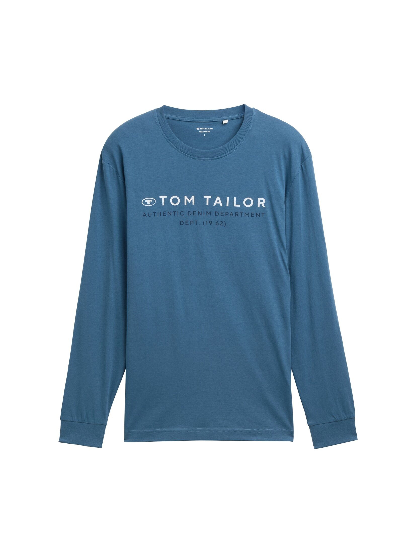 TOM TAILOR Langarmshirt, mit Logo Print günstig online kaufen