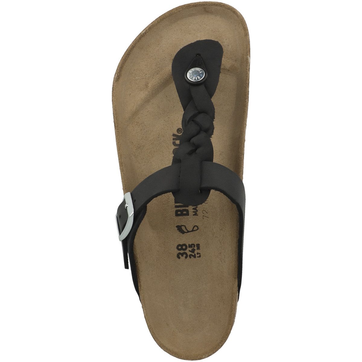 Birkenstock Gizeh Braided geöltes Nubukleder Damen günstig online kaufen