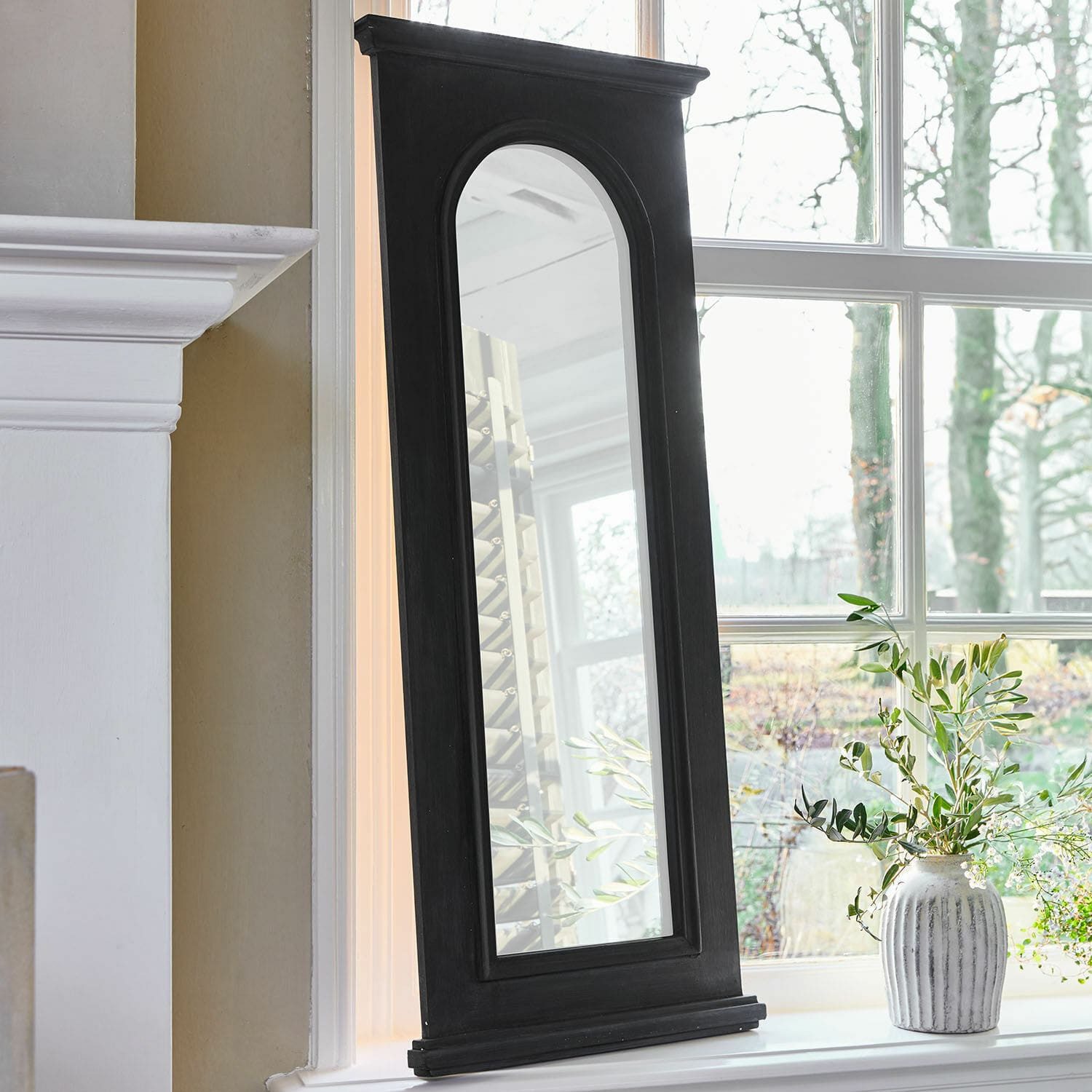 Mirabeau Spiegel Spiegel Timbercrest schwarz