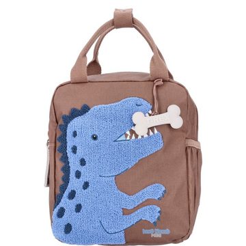 Depesche Kinderrucksack Depesche Kinder Rucksack Mini Dino World braun (Stück, Stück)