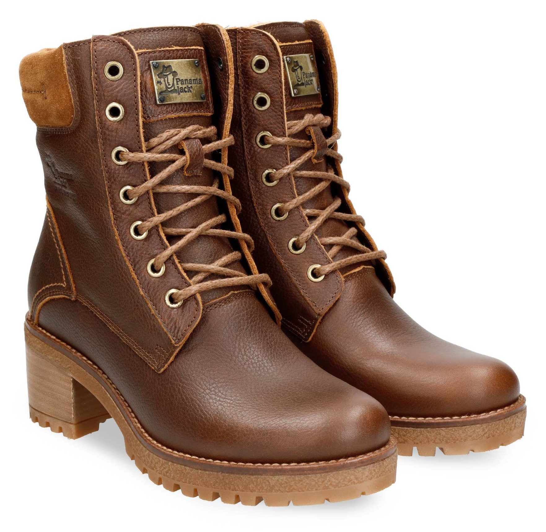 Panama Jack Phoebe Winterstiefelette, Schnürstiefelette, Profilsohle, mit g günstig online kaufen