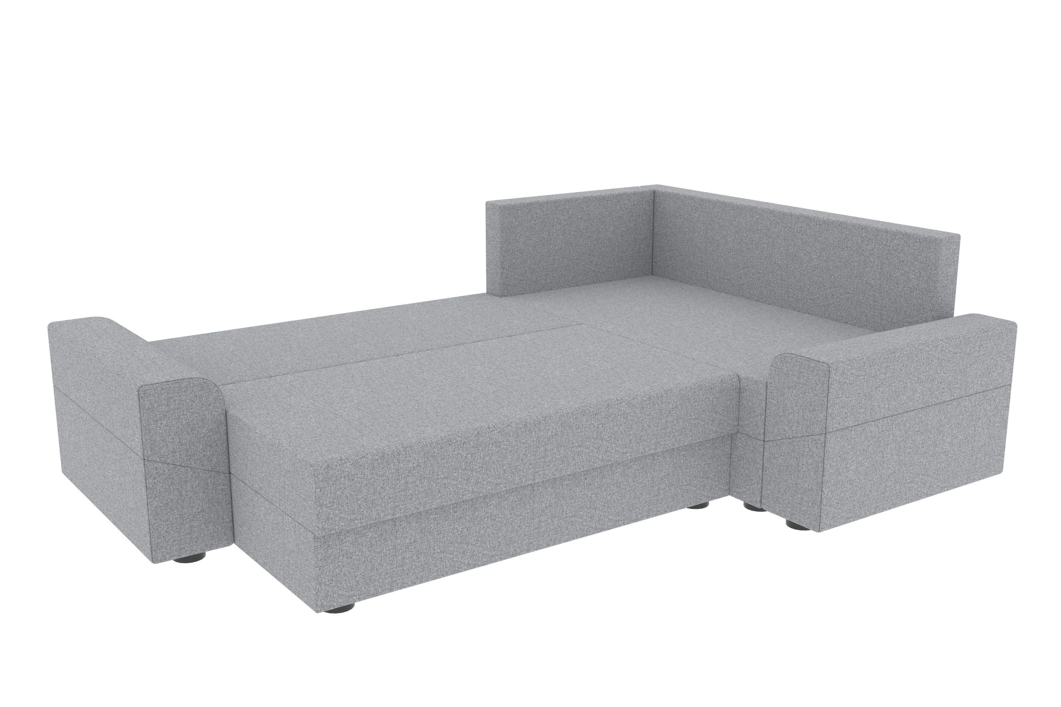 L-Form, mit mit Montero, Eckcouch, Modern Sitzkomfort, Ecksofa Bettkasten, Stylefy Sofa, Design Bettfunktion,
