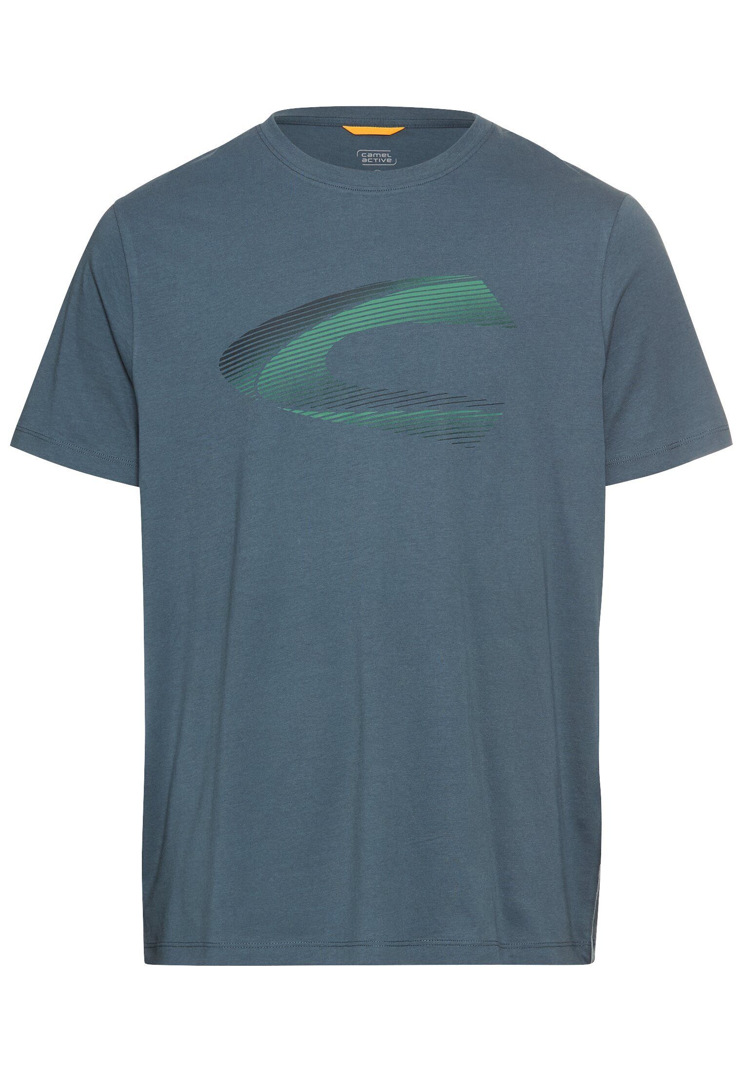 camel active Print-Shirt aus nachhaltigem Organic günstig online kaufen