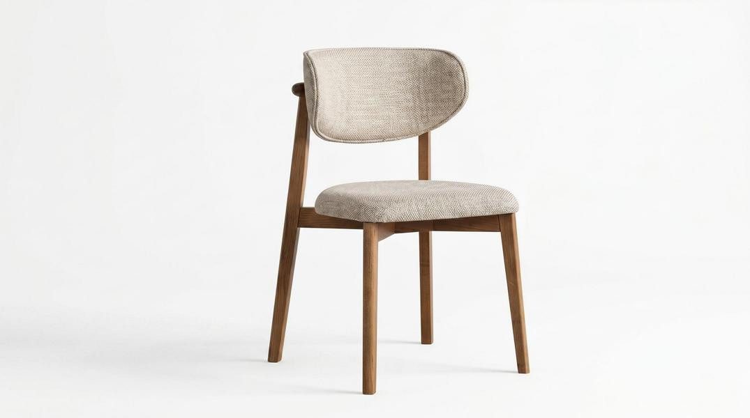 JVmoebel Esszimmerstuhl Stuhl schön bequem praktisch kompakt beige moderner Stil neu, Made in Europa