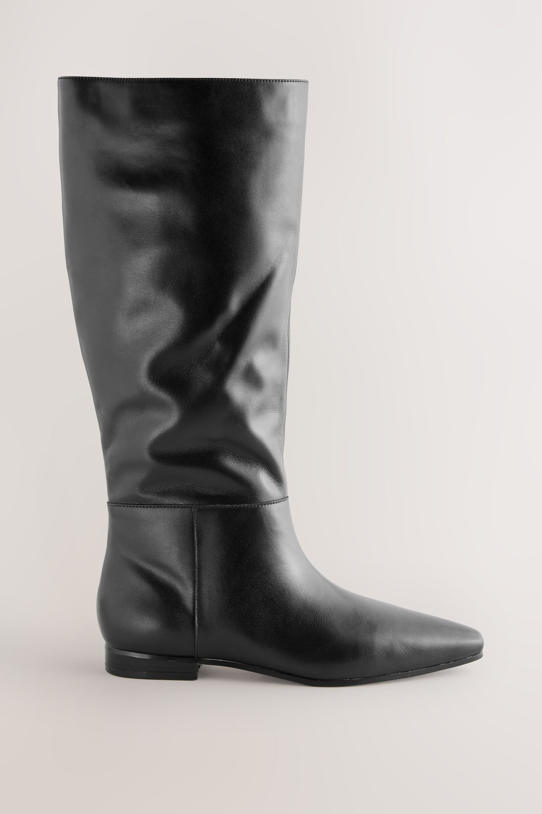 Next Forever Comfort® Kniehohe, flache Stiefel Stiefel (1-tlg) günstig online kaufen