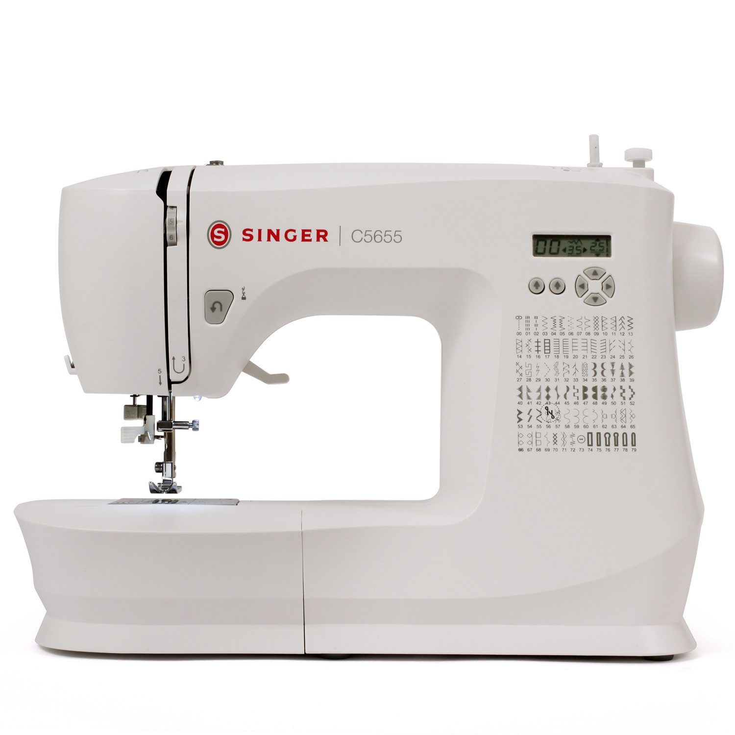 Singer Nähmaschine C5655, 79 Programme