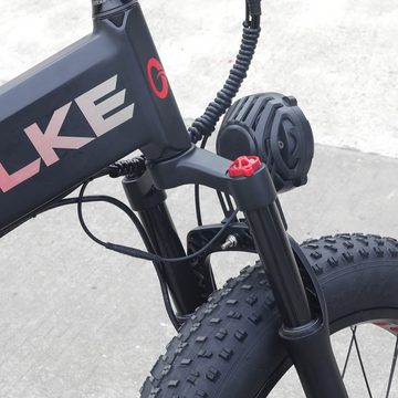 DOTMALL E-Bike Wallke X3Pro faltbare 26 Zoll-Fat-Tire-Mountainebike mit 48V 40AH akuu