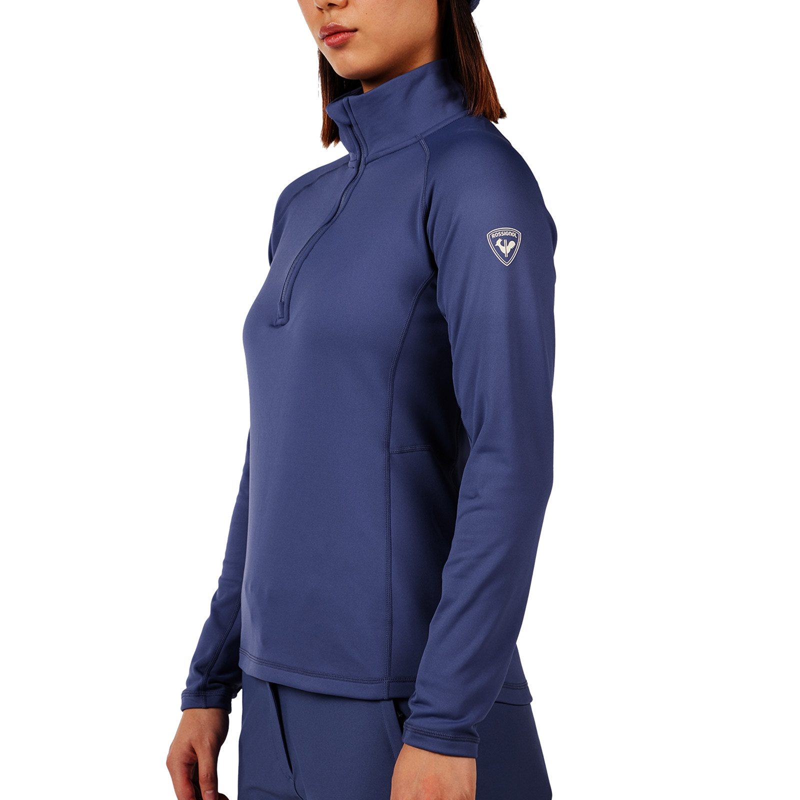 Rossignol Stehkragenpullover Midlayer Stretch mit praktischem Half-Zip