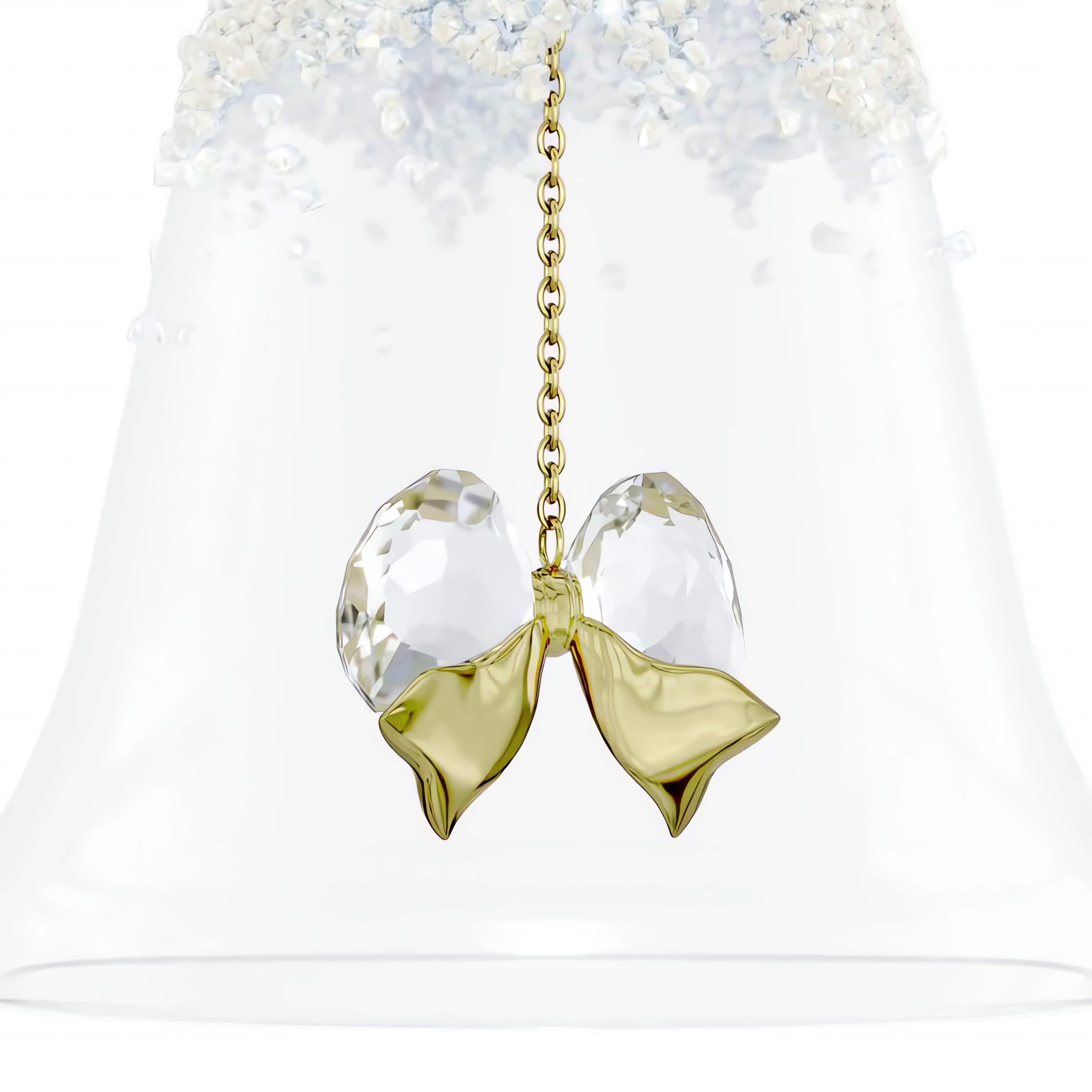 Swarovski Dekohänger Kristallfigur Sammelfigur Jahresausgabe Weihnachtsglocke (1 St), Swarovski® Kristall