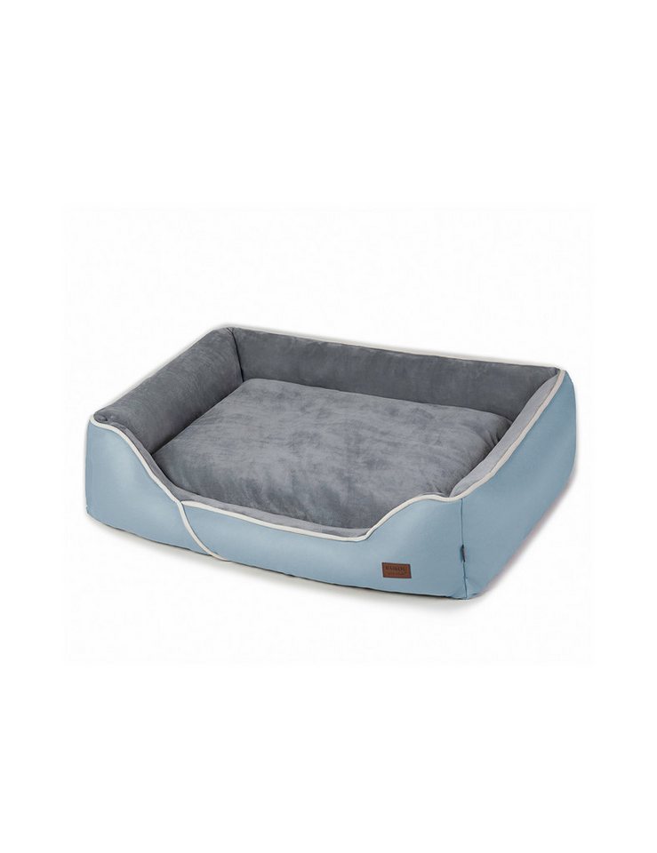 Thumbnail - RAIKOU Hundematte Hundebett in 3 Größen und 6 Farben – rutschfest, waschbar, hoher Rand, waschbar,flauschig weich