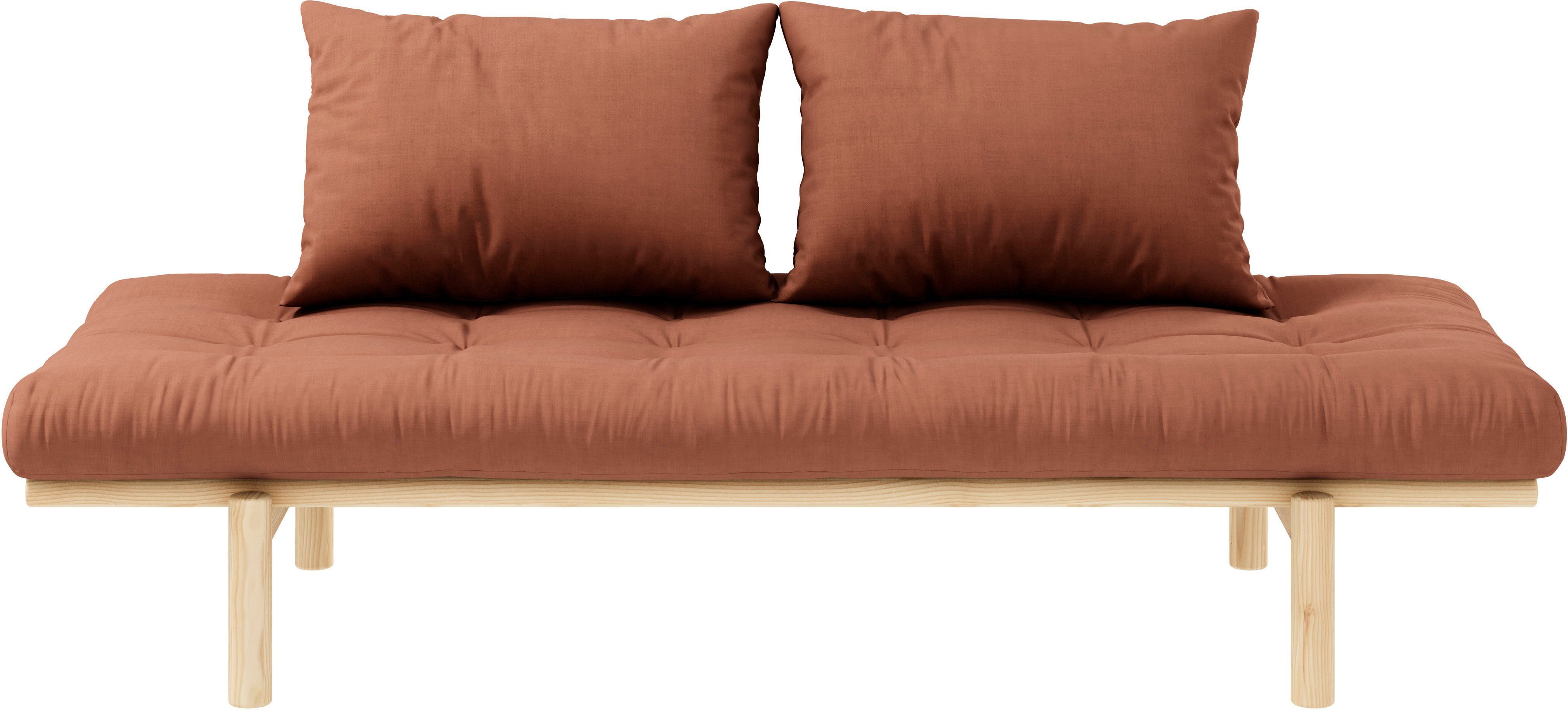 Karup Design Daybett Pace (Set, 2 tlg), aus massiven Kiefernholz, inkl. Futonmatratze