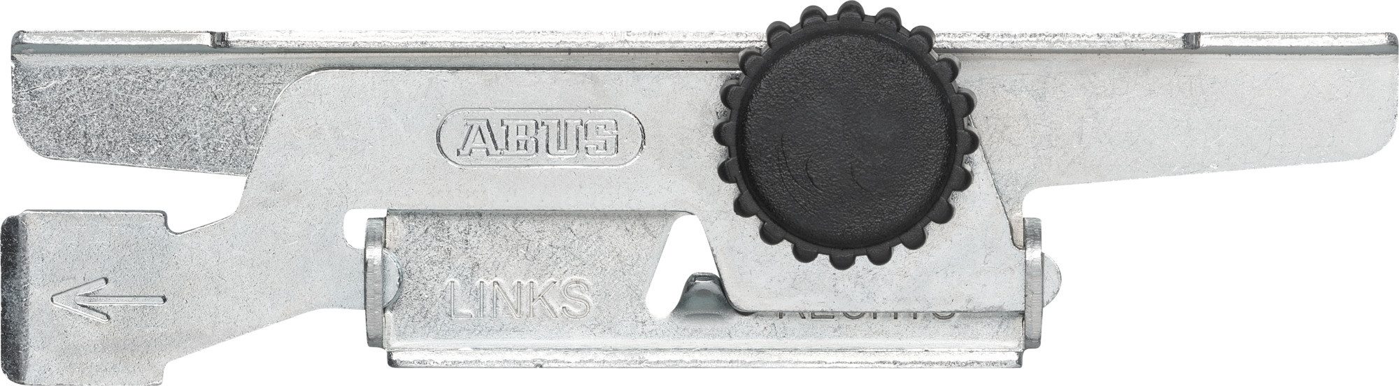 ABUS Rolladensicherung RS97 Rollladensicherung - Hochschiebeschutz für Rollläden, 2er-Set, Paarweise Klemmmontage ohne Bohren und Schrauben, Nachrüstartikel