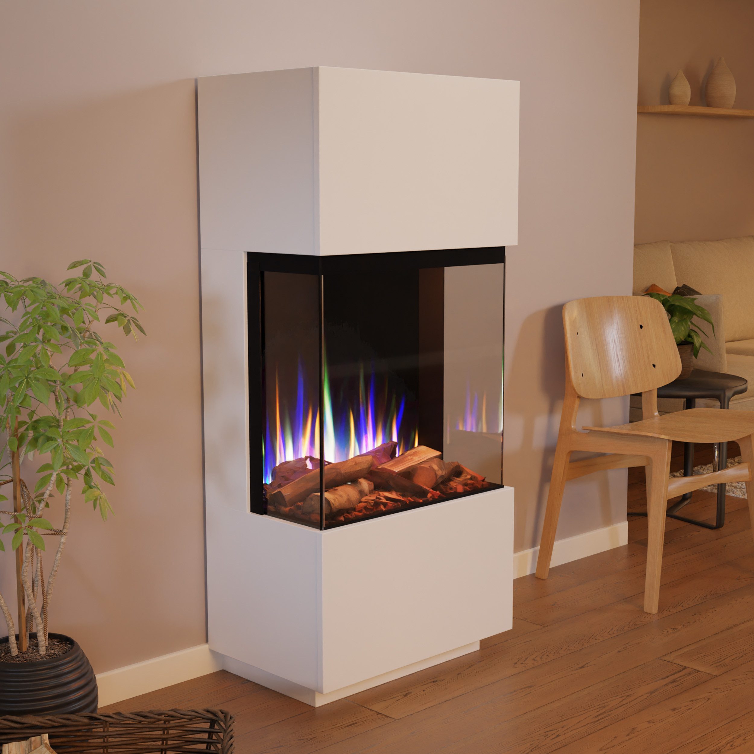 GLOW FIRE Elektrokamin PR11 E-Motion 3D, Elektrischer Kamin mit 3D Feuer mi günstig online kaufen