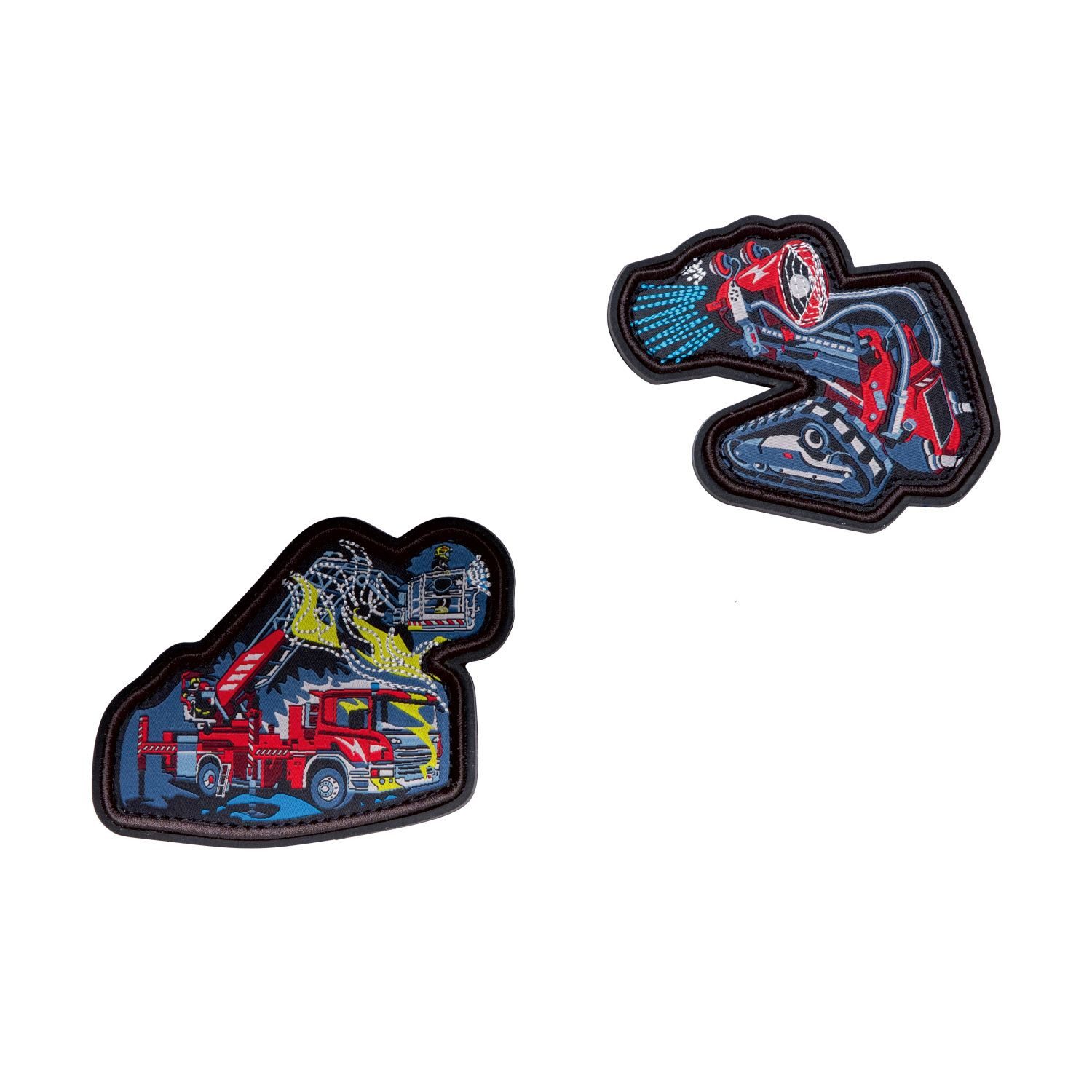 Scout Schulranzen Scout Funny Snaps Move 2er Set Feuerwehr