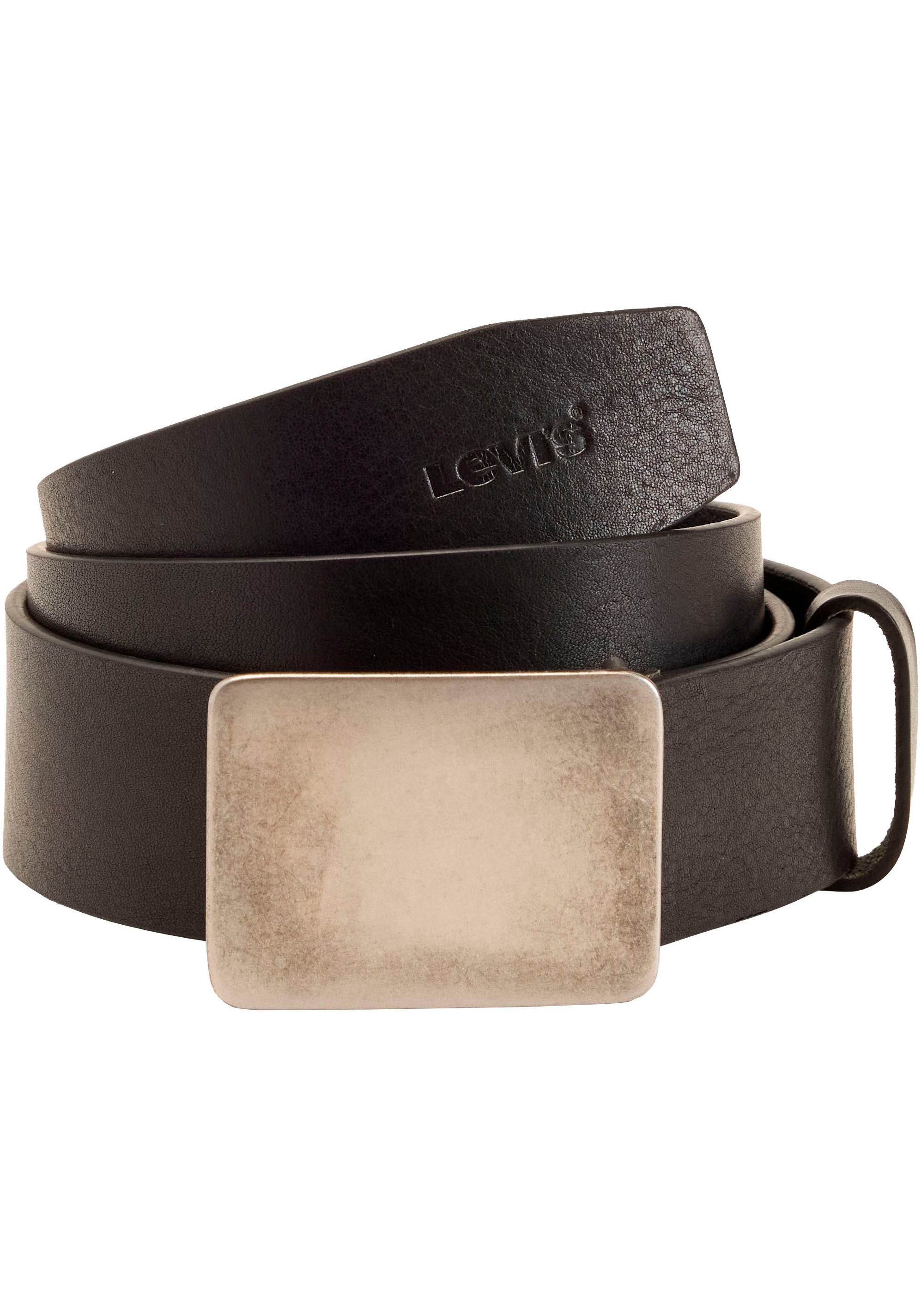 Levi's® Koppelgürtel RYDER PLAQUE BUCKLE BELT aus Echtleder