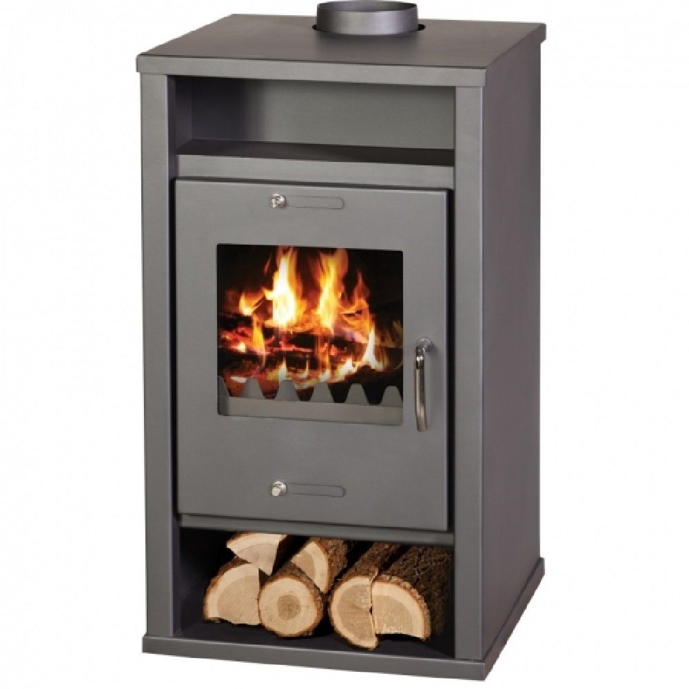 Victoria 05 Kaminofen Deluxe schwarz, 11,90 kW günstig online kaufen