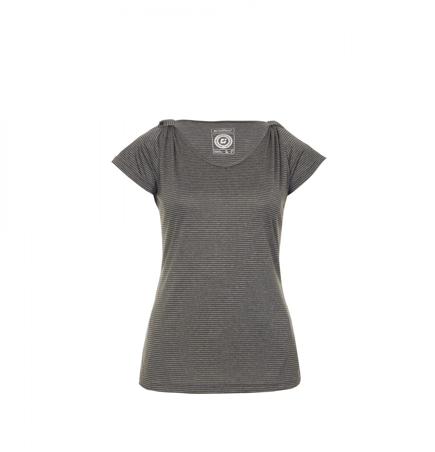 Killtec T-Shirt killtec Damen Nurina-T-Shirt 28482-00811-00210 dunkelblau und grau