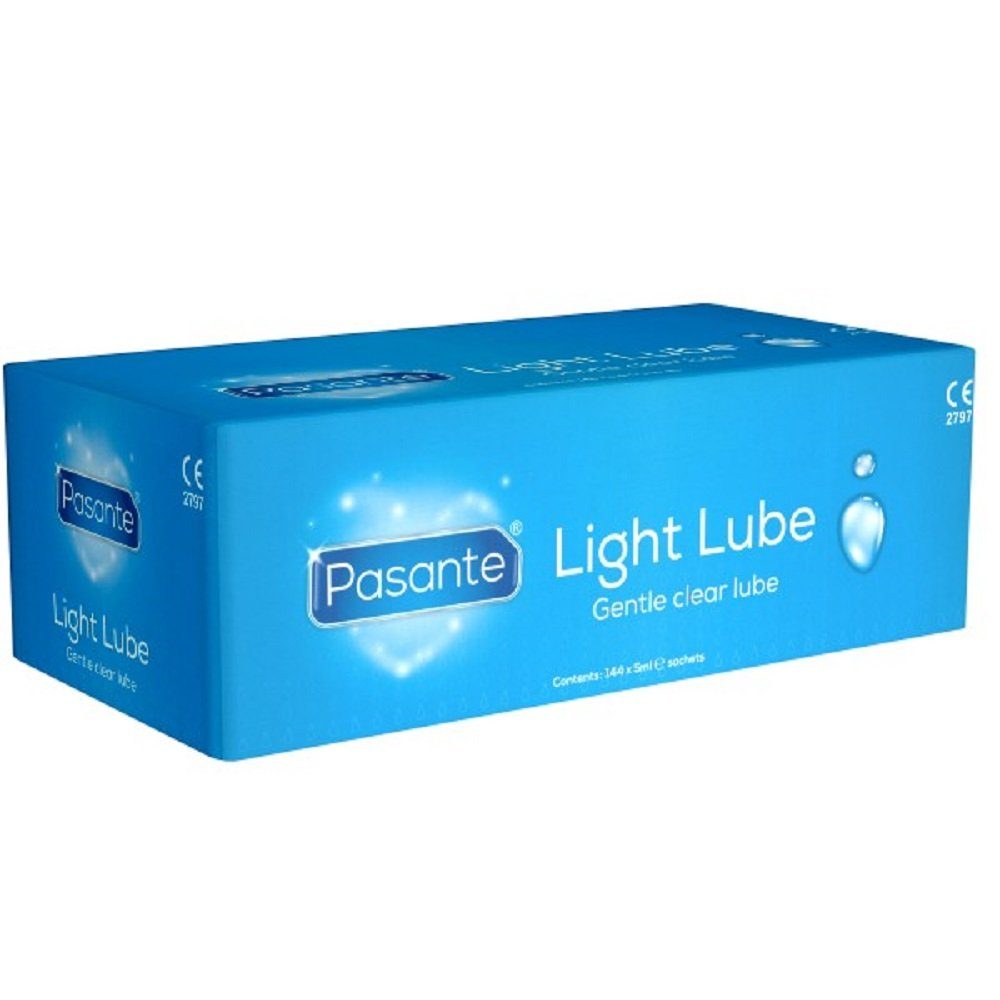 Pasante Gleitgel Gentle Light Lube (leichtes Gleitgel auf Wasserbasis), flüssige Konsistenz, lange gleitfähig, Flasche mit 75ml, nicht klebend, parabenfrei, kondomfreundlich