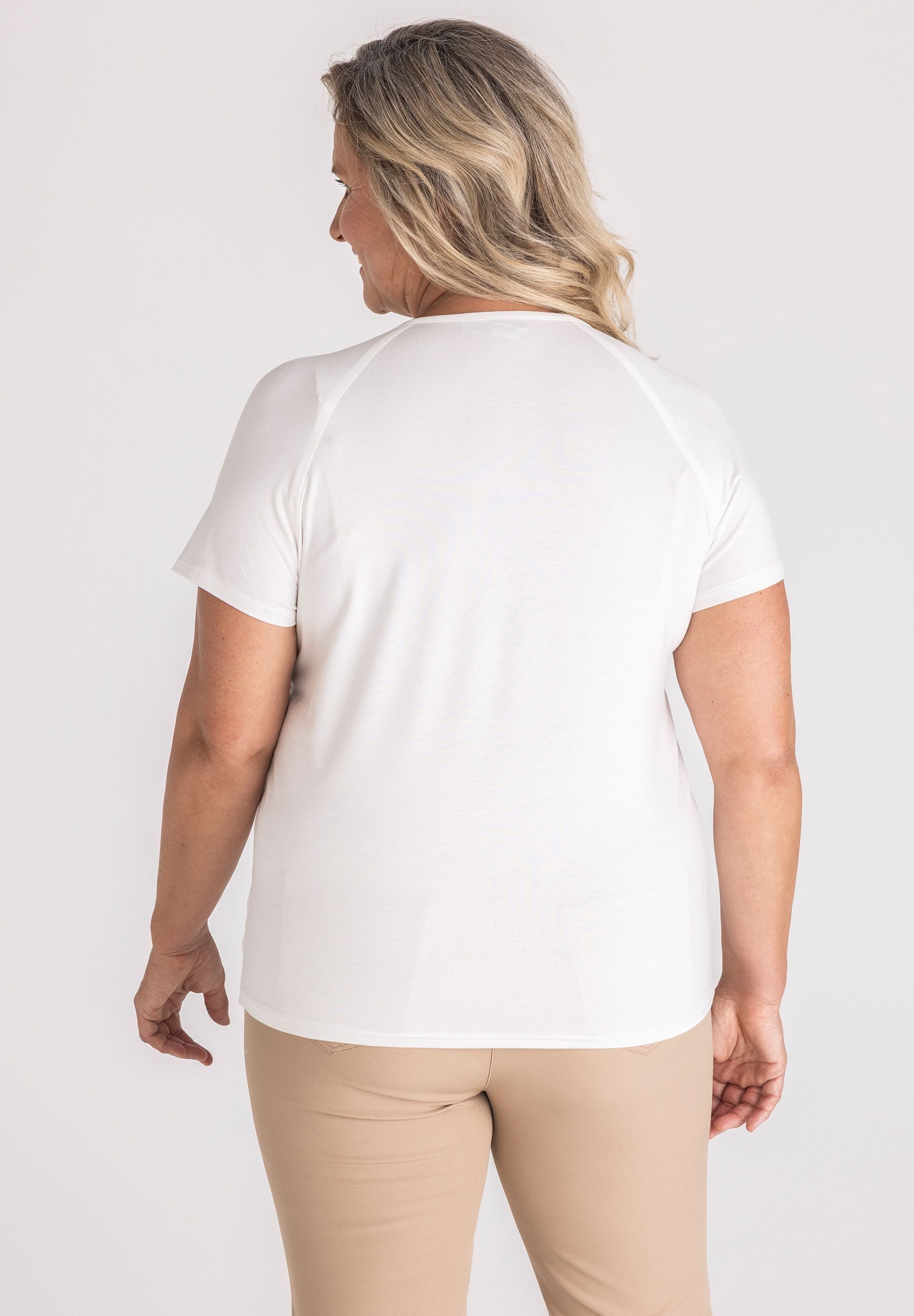 FRANK WALDER Blusenshirt mit Zierkante