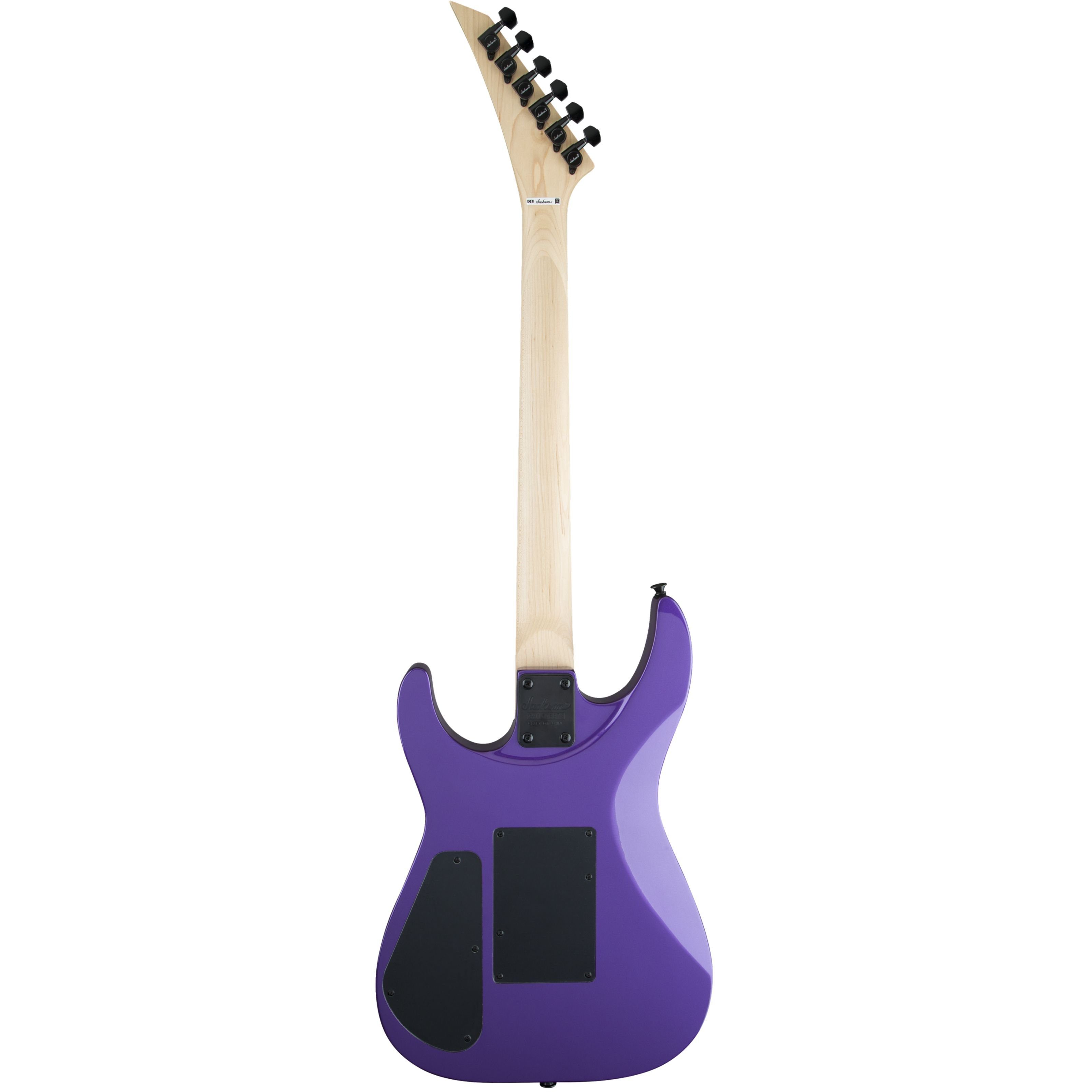 JS32 Spielzeug-Musikinstrument, DKA - Purple Pavo E-Gitarre Dinky Jackson