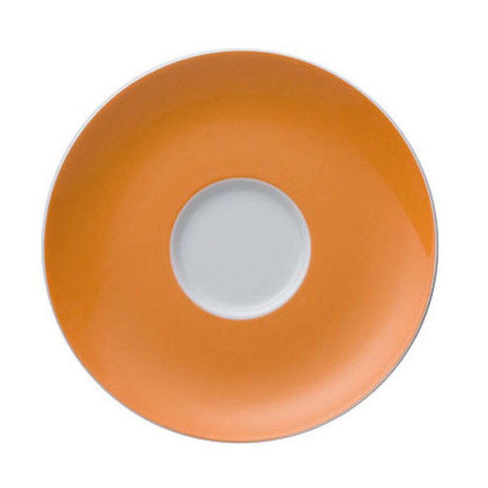 Thomas Untertasse Kaffee/Tee-Untertasse 14 cm Sunny Day Orange, (1 St), Kaffee/Tee-Untertasse, Ø14,4cm, Porzellan, orange
