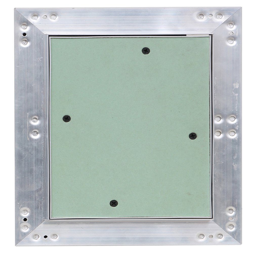 V2Aox Revisionsklappe Revisionsklappe Revisionstür Aluminium-Rahmen Gipskarton 30 x 30 cm