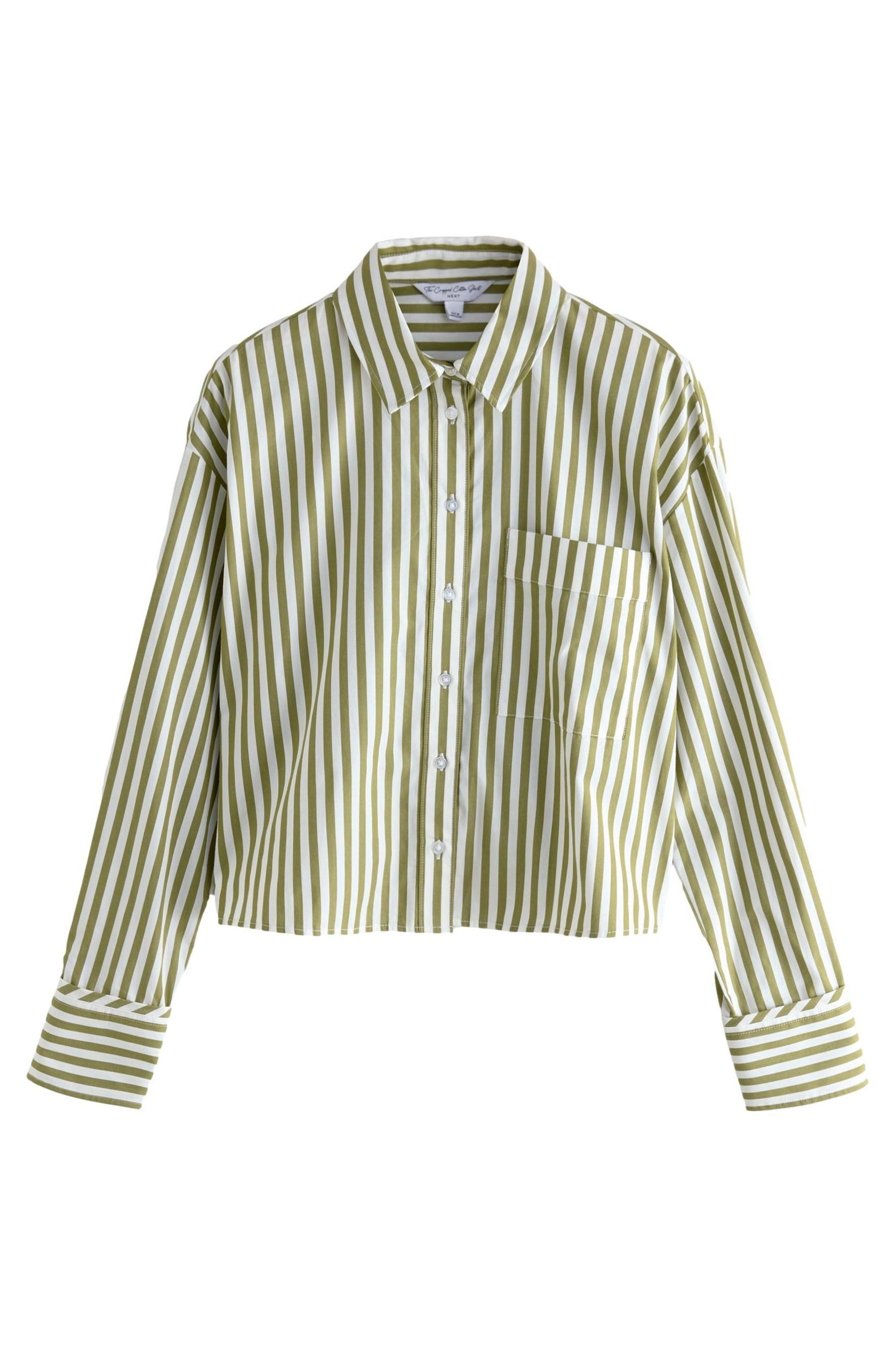 Next Langarmhemd Verkürztes Oversized Fit Langarmshirt günstig online kaufen