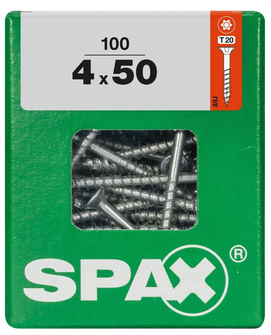 20 SPAX Holzbauschraube x 50 mm Senkkopf Universalschrauben TX 4.0 Spax