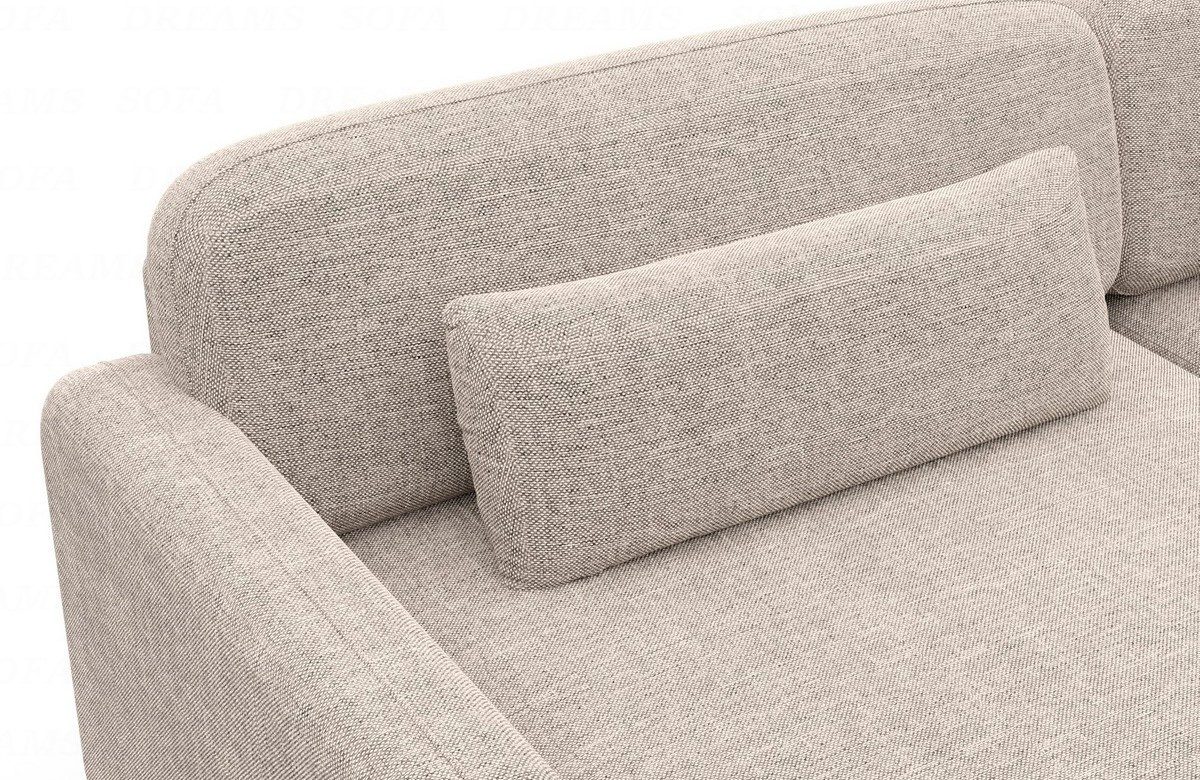 Sofa Dreams Wohnlandschaft Stoff Polstersofa Luxus Couch Stoffsofa Valencia XXL, Loungesofa