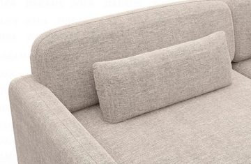 Sofa Dreams Wohnlandschaft Stoff Polstersofa Luxus Couch Stoffsofa Valencia XXL, Loungesofa