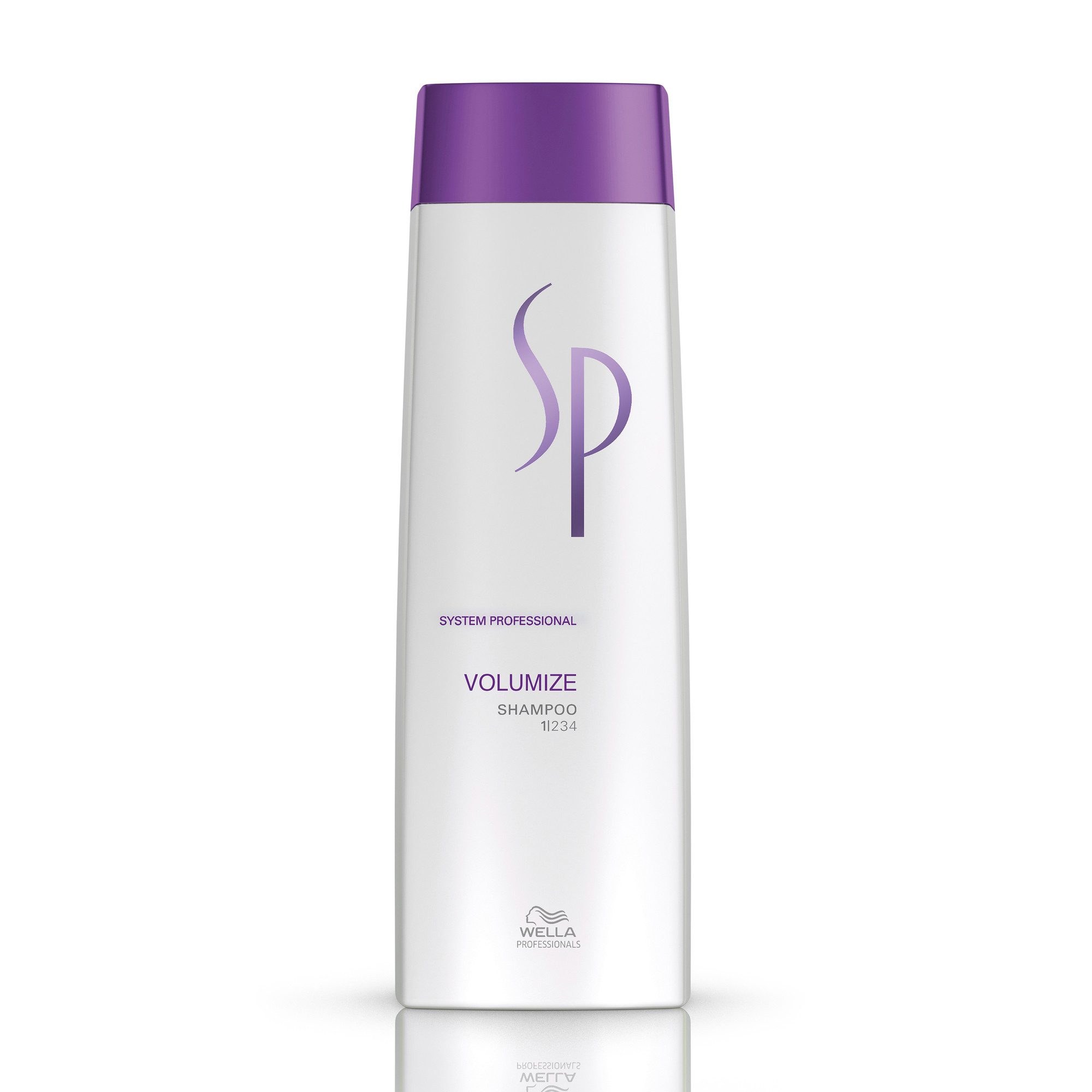 Wella SP Haarshampoo Volumize Shampoo, mehr Volumen für feines Haar, stärkend