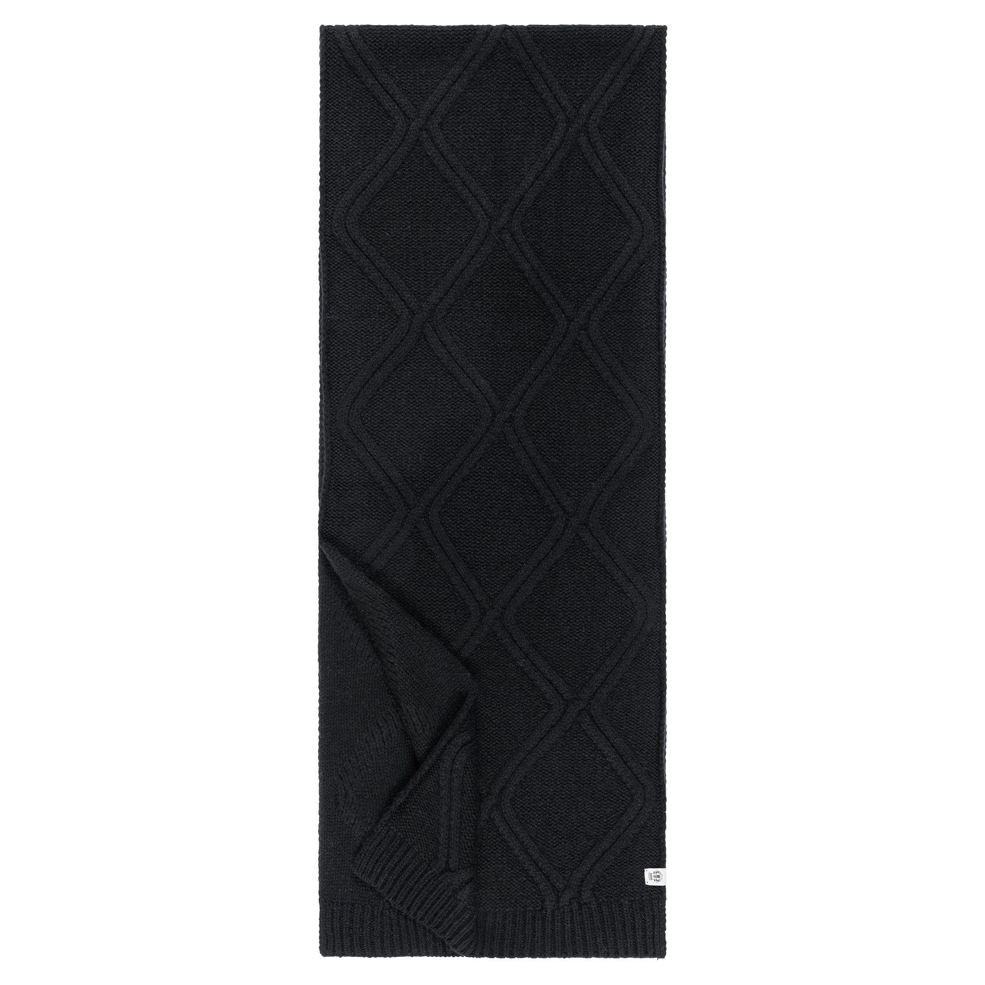 Roeckl Strickschal DIAMOND CASHMERE SCHAL, Kaschmirschal mit Rautenmuster