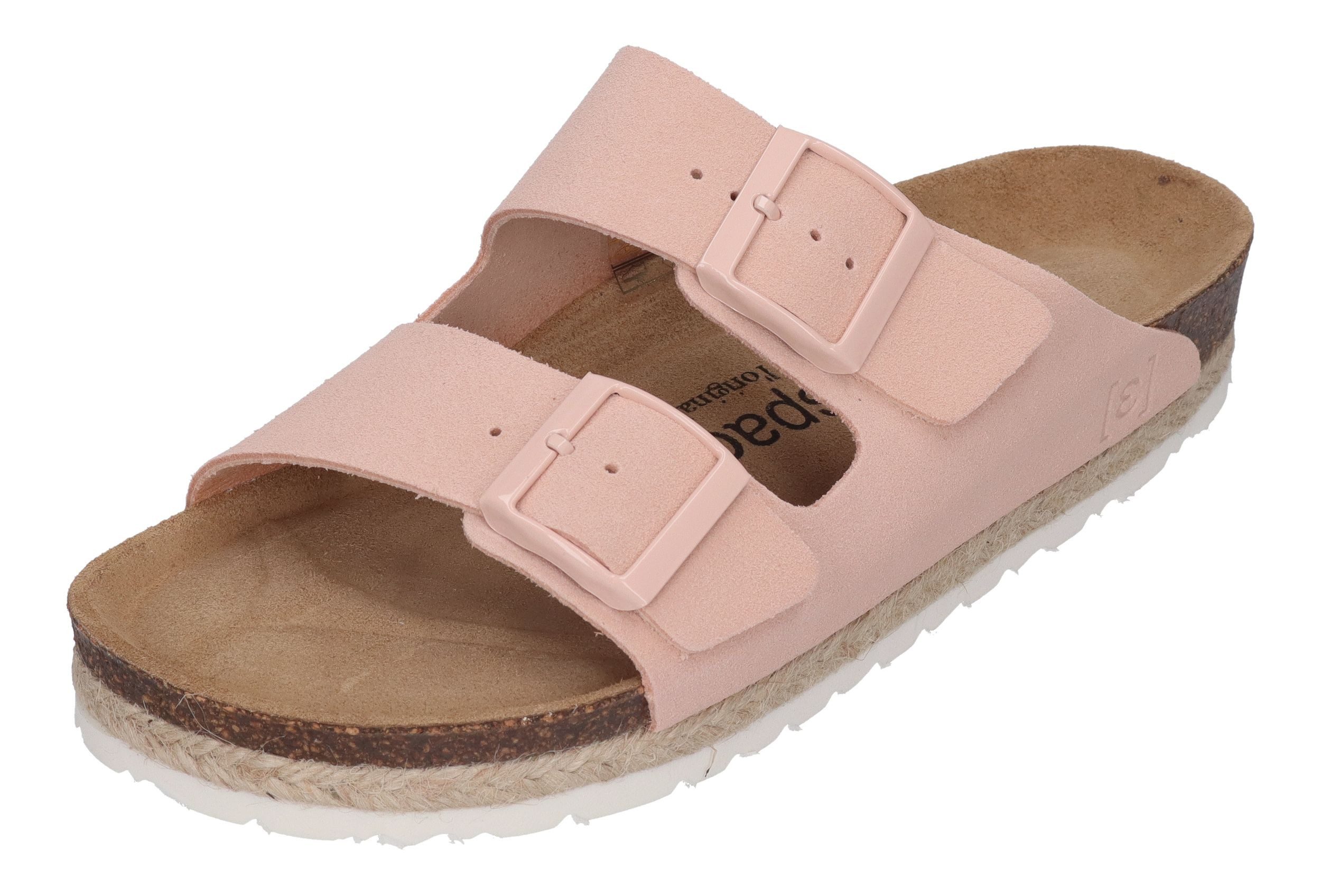 espadrij l´originale AMI VELOUR Pantolette Apricot