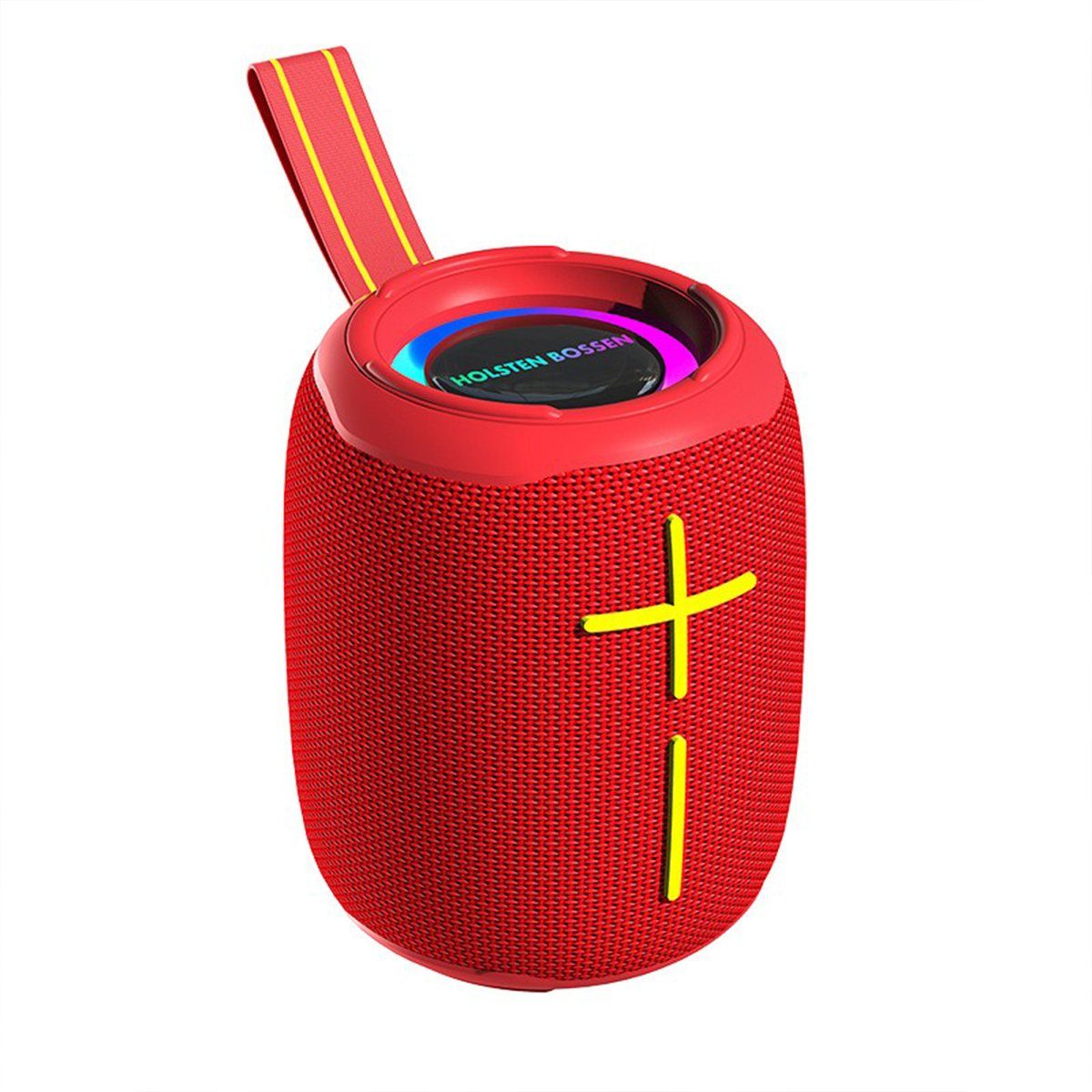 XDeer Tragbarer Bluetooth Lautsprecher Bluetooth Box Bluetooth-Lautsprecher (360° Stereo Sound Wasserdicht Musikbox Soundbox für Reisen) Rot