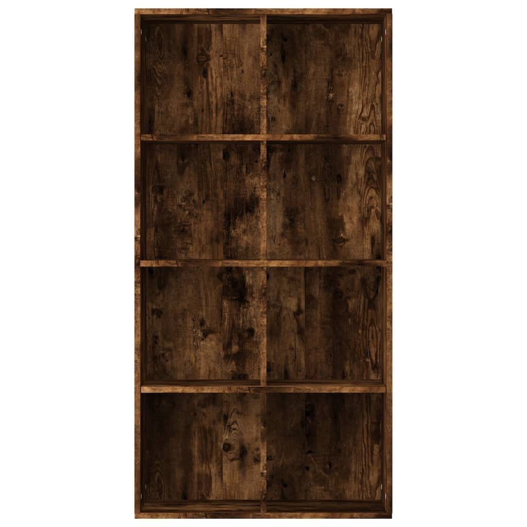 Holzwerkstoff furnicato Räuchereiche Bücherregal/Sideboard 66×30×130 Bücherregal cm