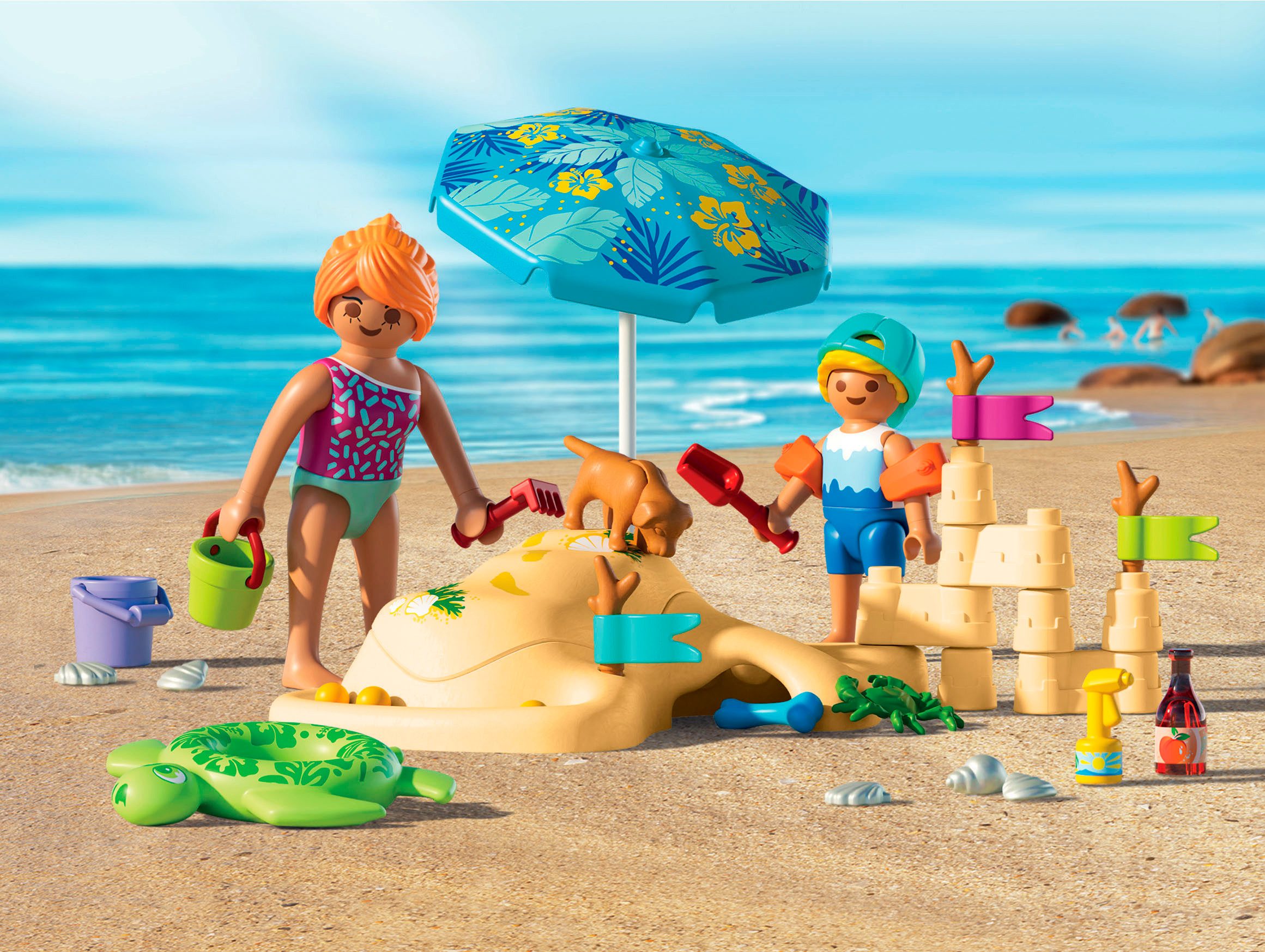 Playmobil® Familienspaß am Strand (71906), My Life Konstruktions-Spielset, günstig online kaufen