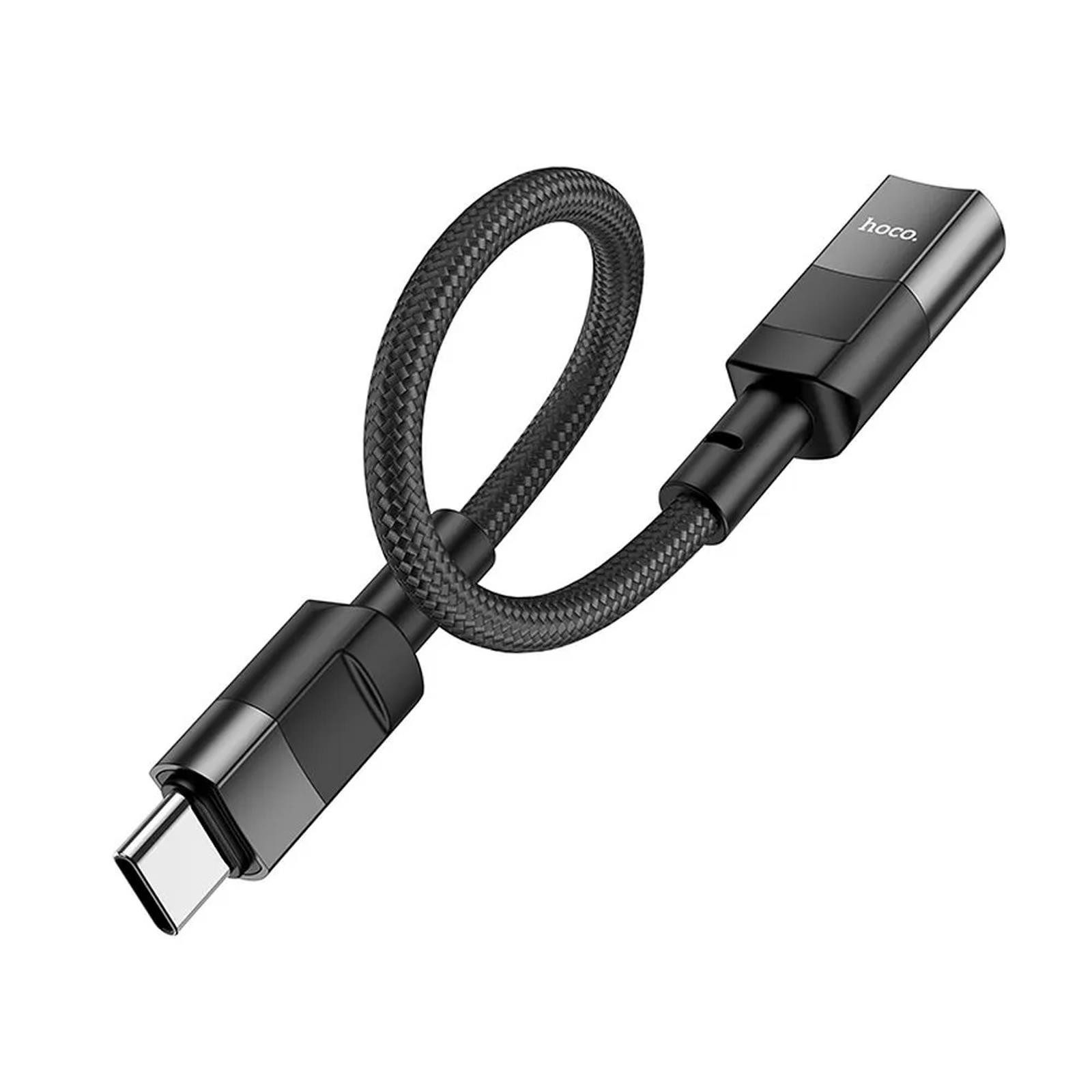 hoco. U107 USB-C auf Lightning Smartphone-Kabel, USB-C, Lightning (10 cm), USB Typ C Stecker Adapter für iPhone iPad Lightning Buchse Konverter