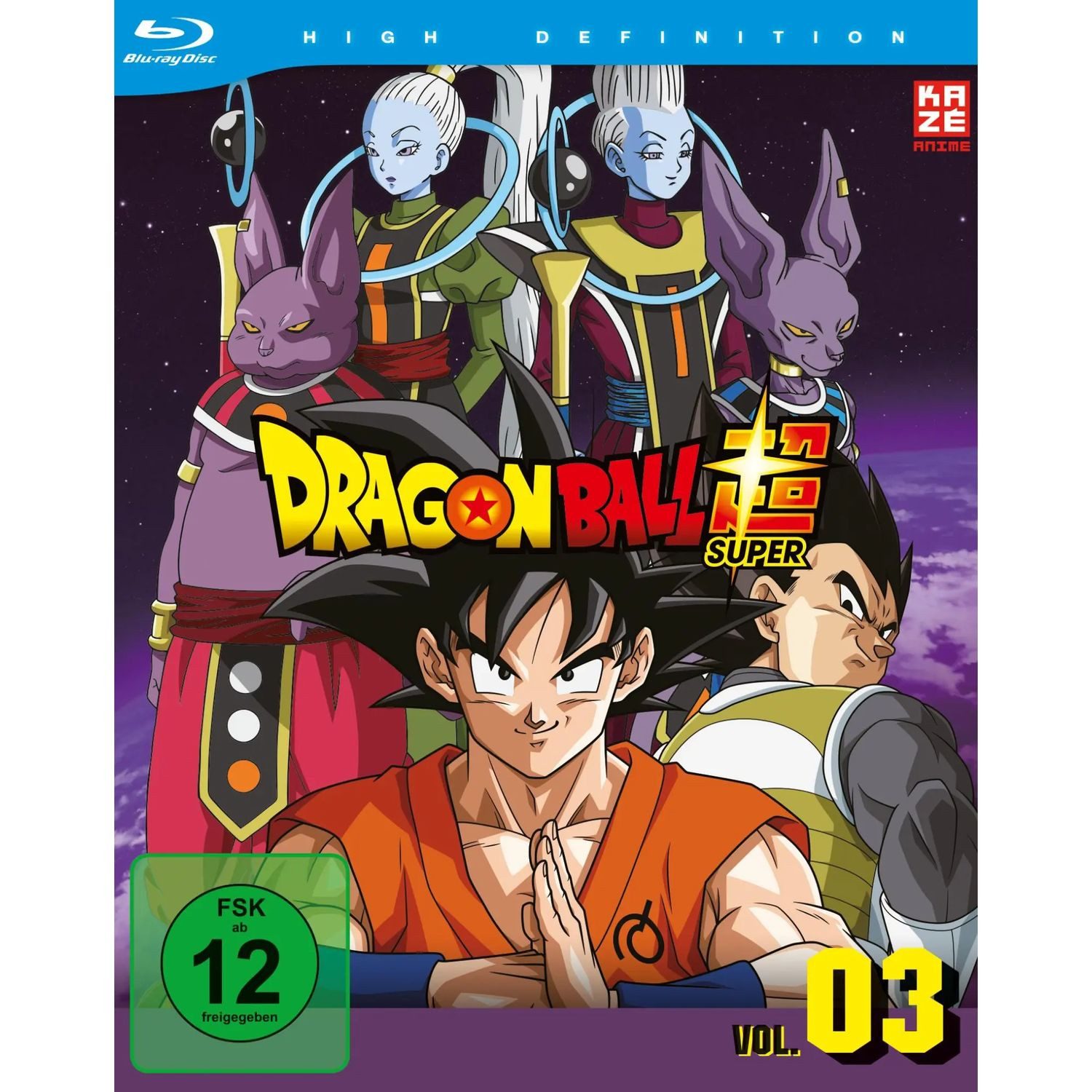 Crunchyroll Blu-ray Dragonball Super 03. Arc: Universum 6 - Episoden 28-46