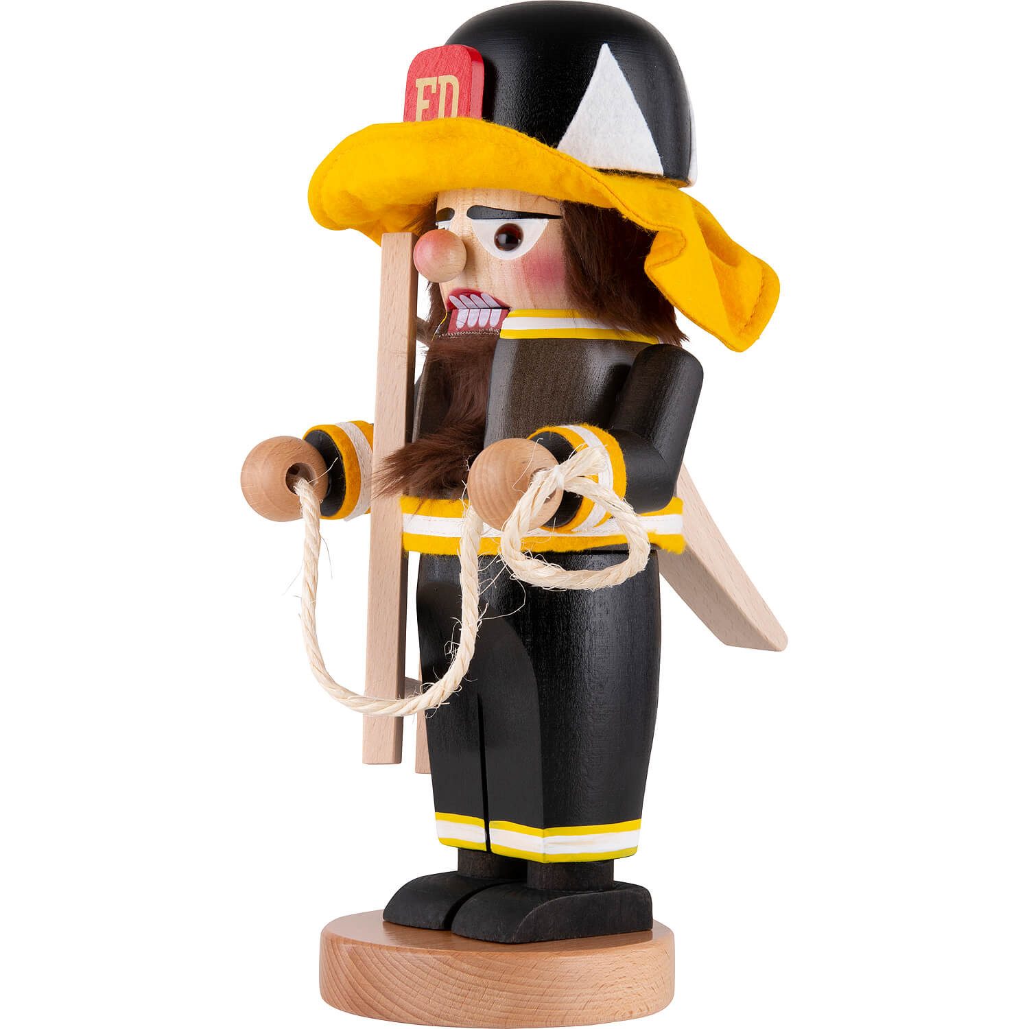 Steinbach Volkskunst GmbH Nussknacker Chubby Feuerwehrmann (28cm) Nussknacker von Steinbach Volkskunst