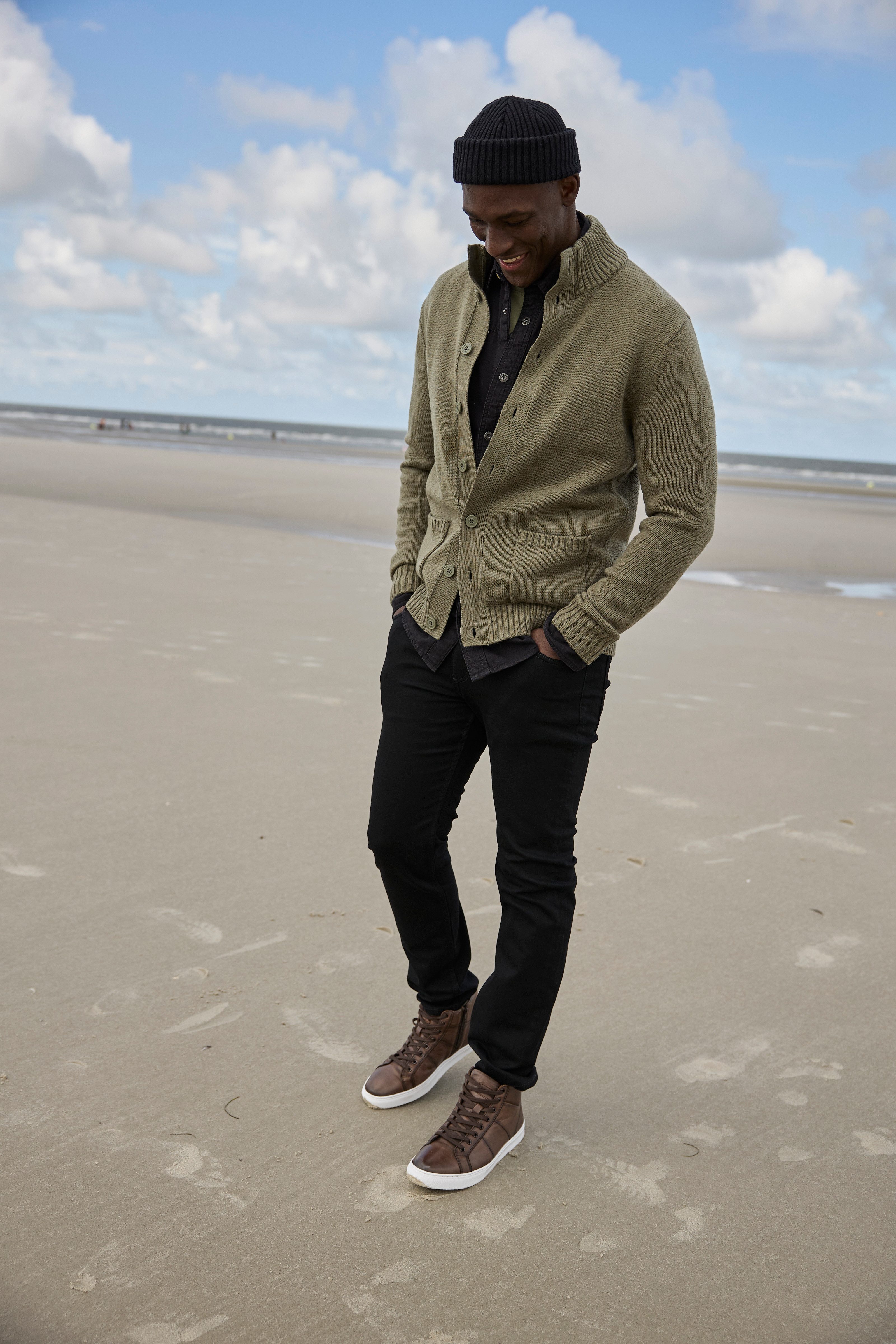 Man's World Strickjacke Neue Kollektion! mit günstig online kaufen